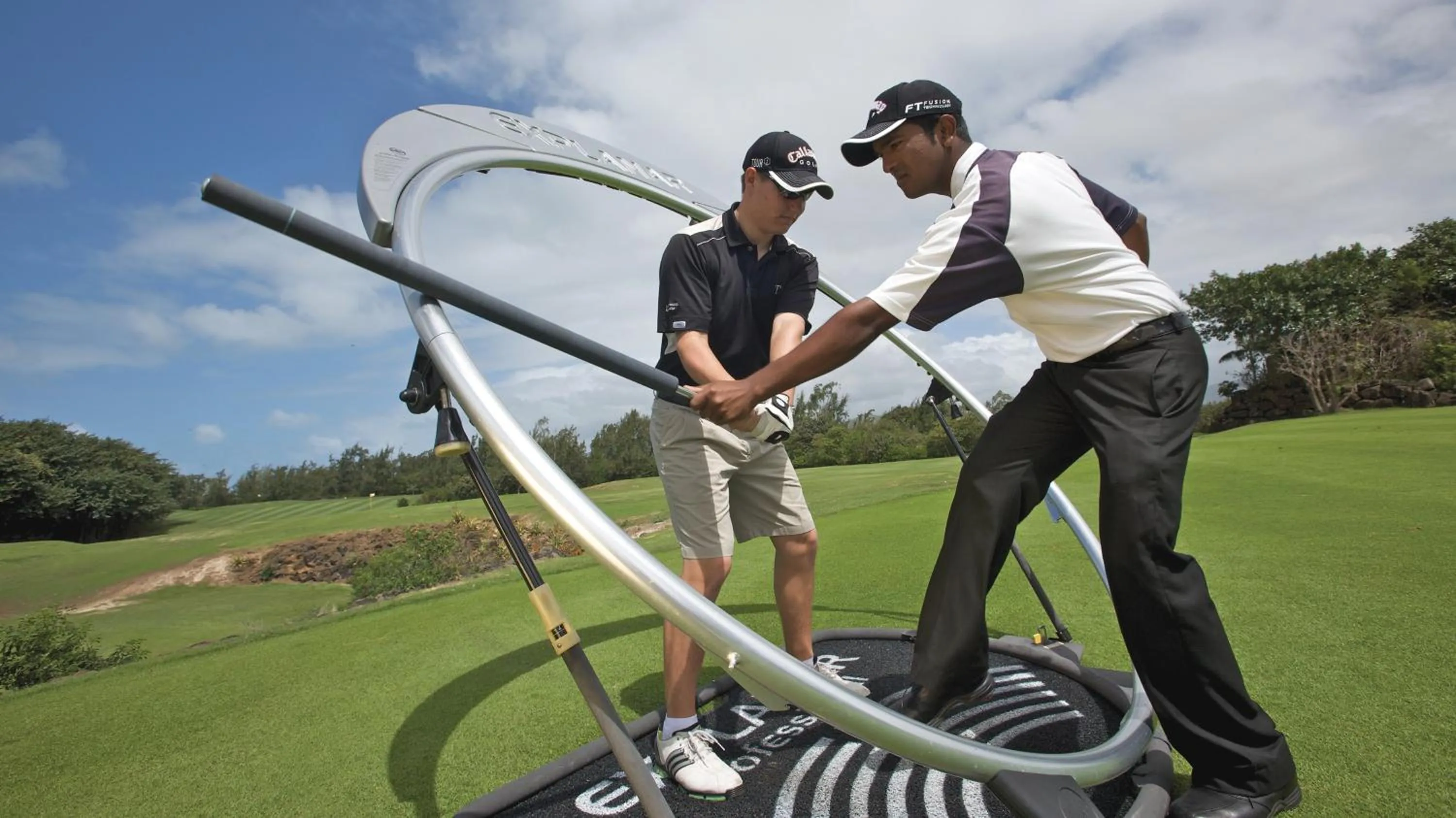 Golfcourse in La Pirogue Mauritius