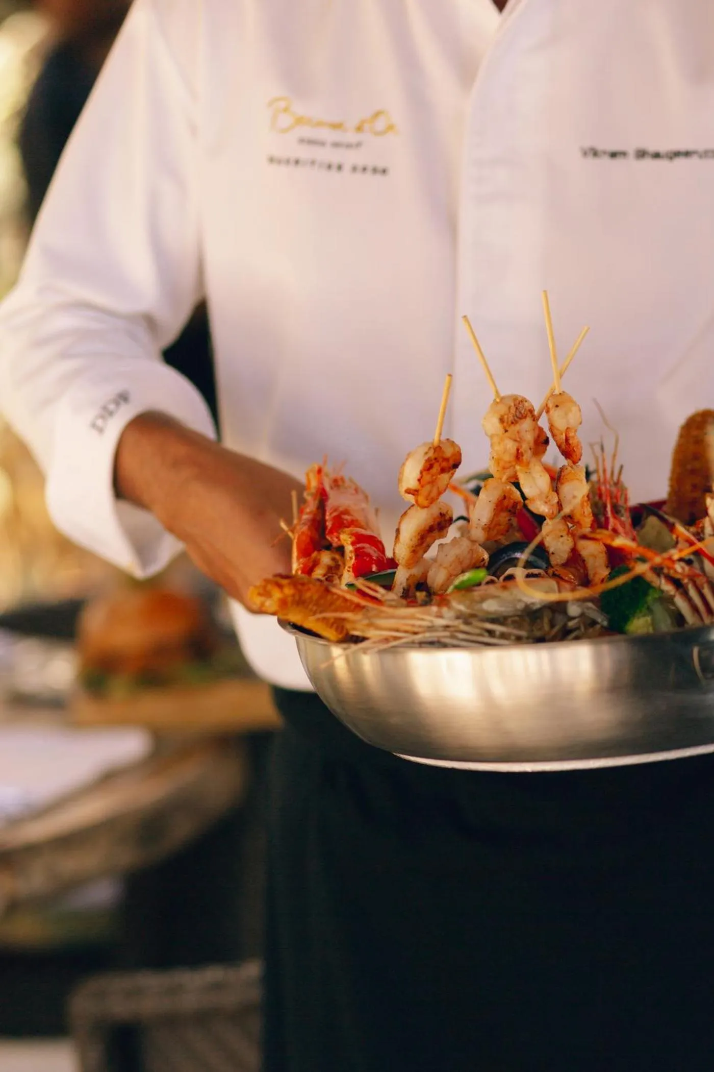 Food close-up in La Pirogue Mauritius
