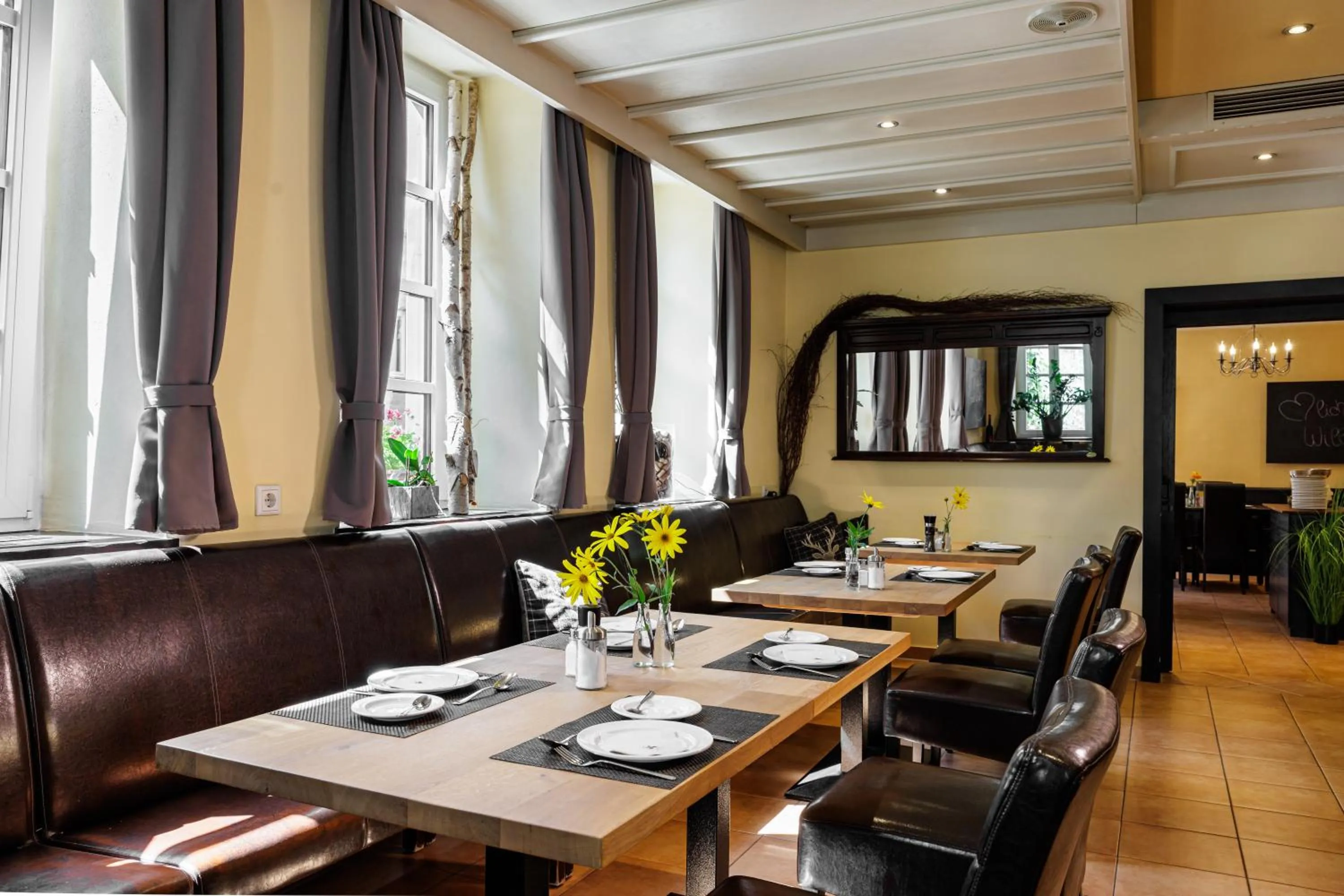 Restaurant/places to eat in Flair Hotel Hopfengarten