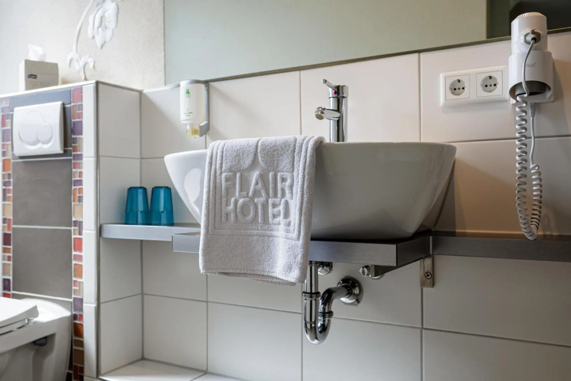 Bathroom in Flair Hotel Hopfengarten