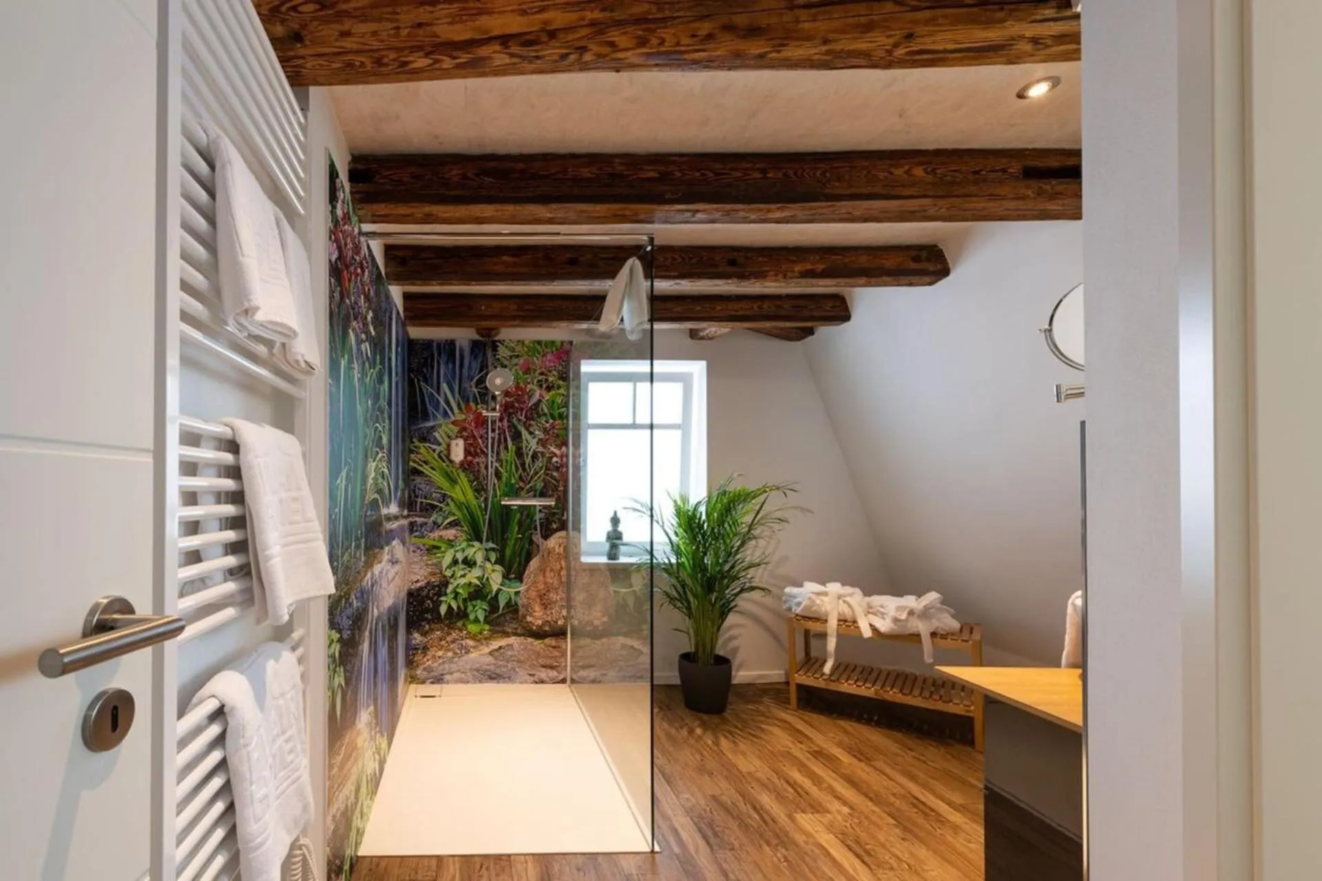 Shower in Flair Hotel Hopfengarten