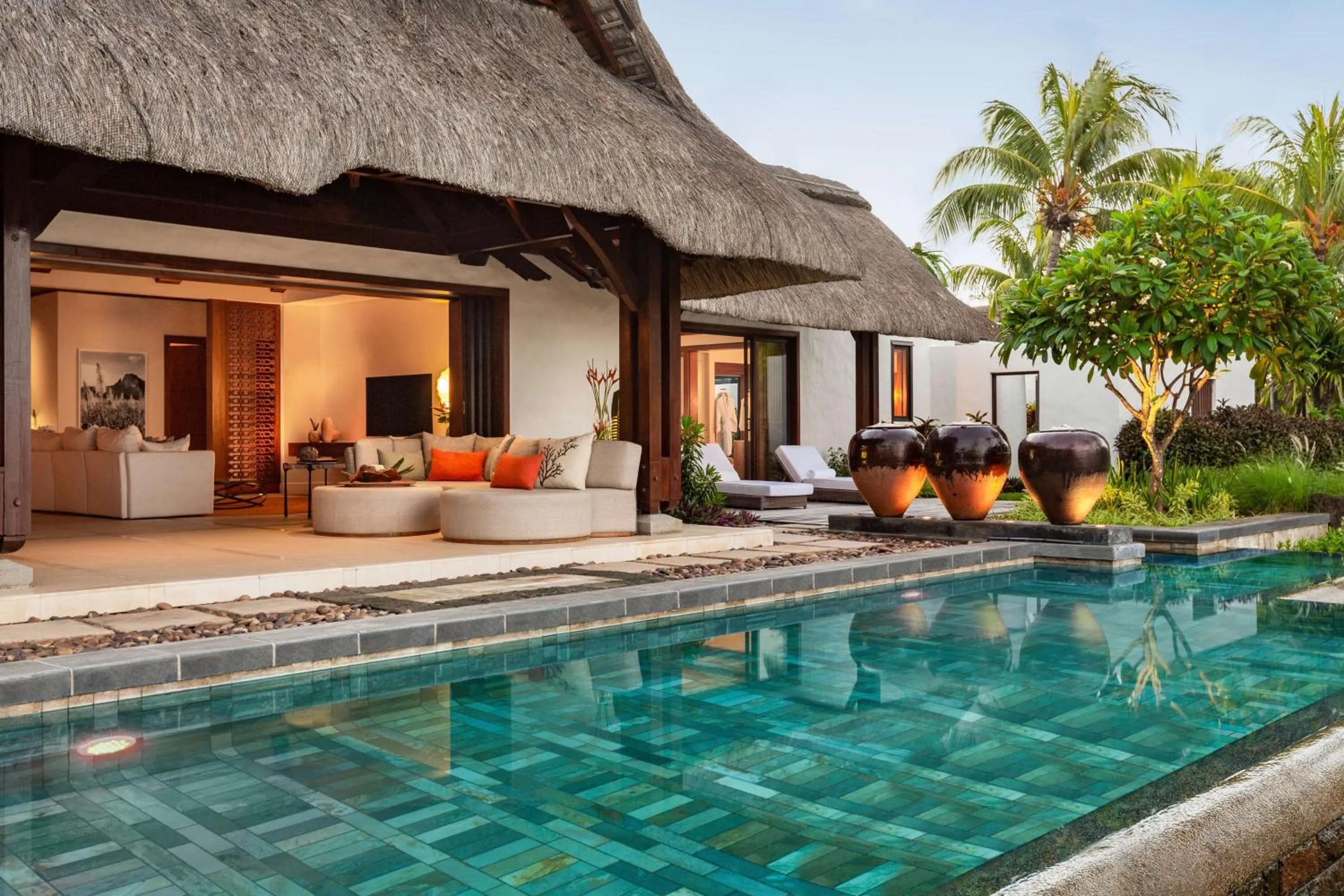 Property building in Shangri-La Le Touessrok, Mauritius