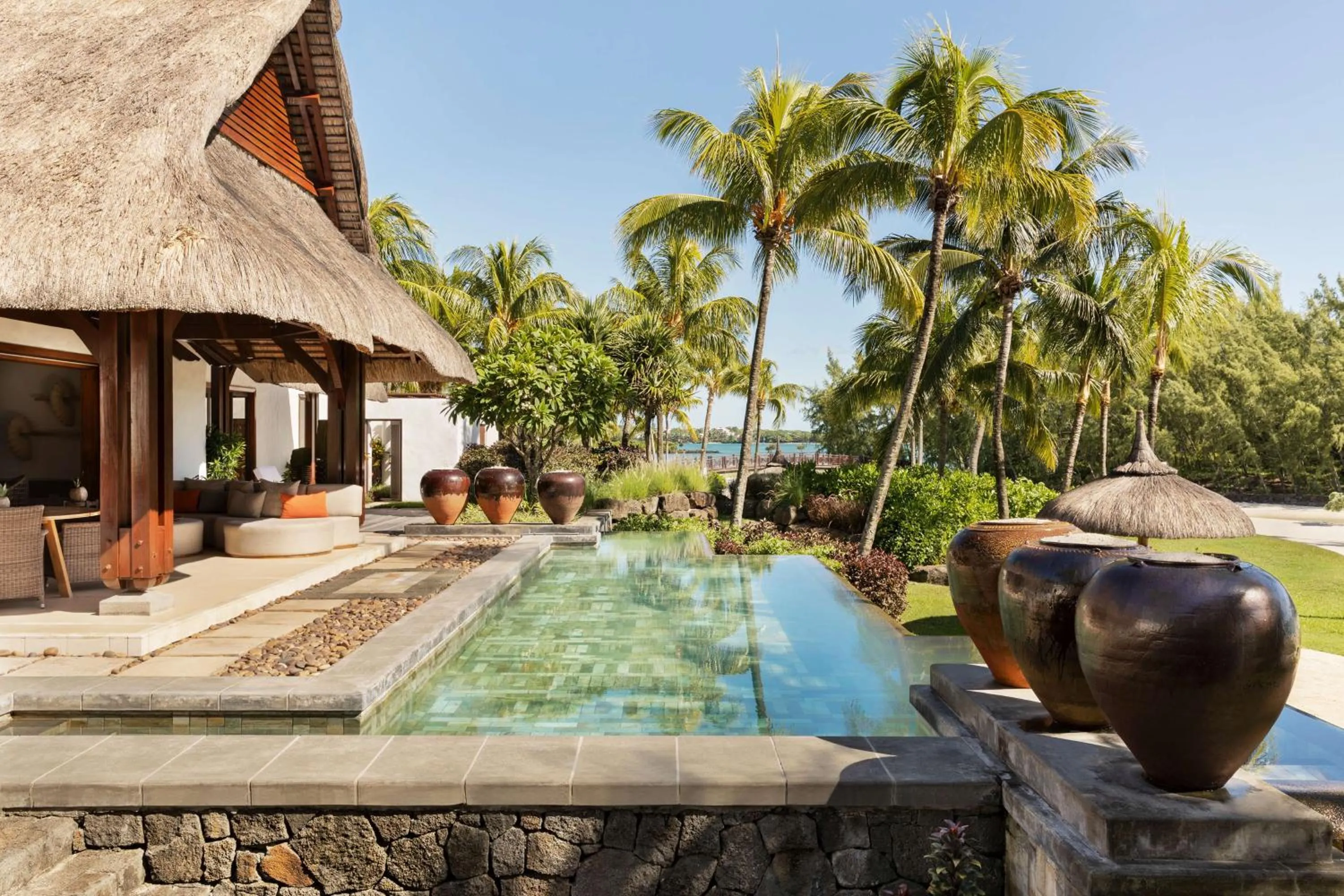 Property building in Shangri-La Le Touessrok, Mauritius