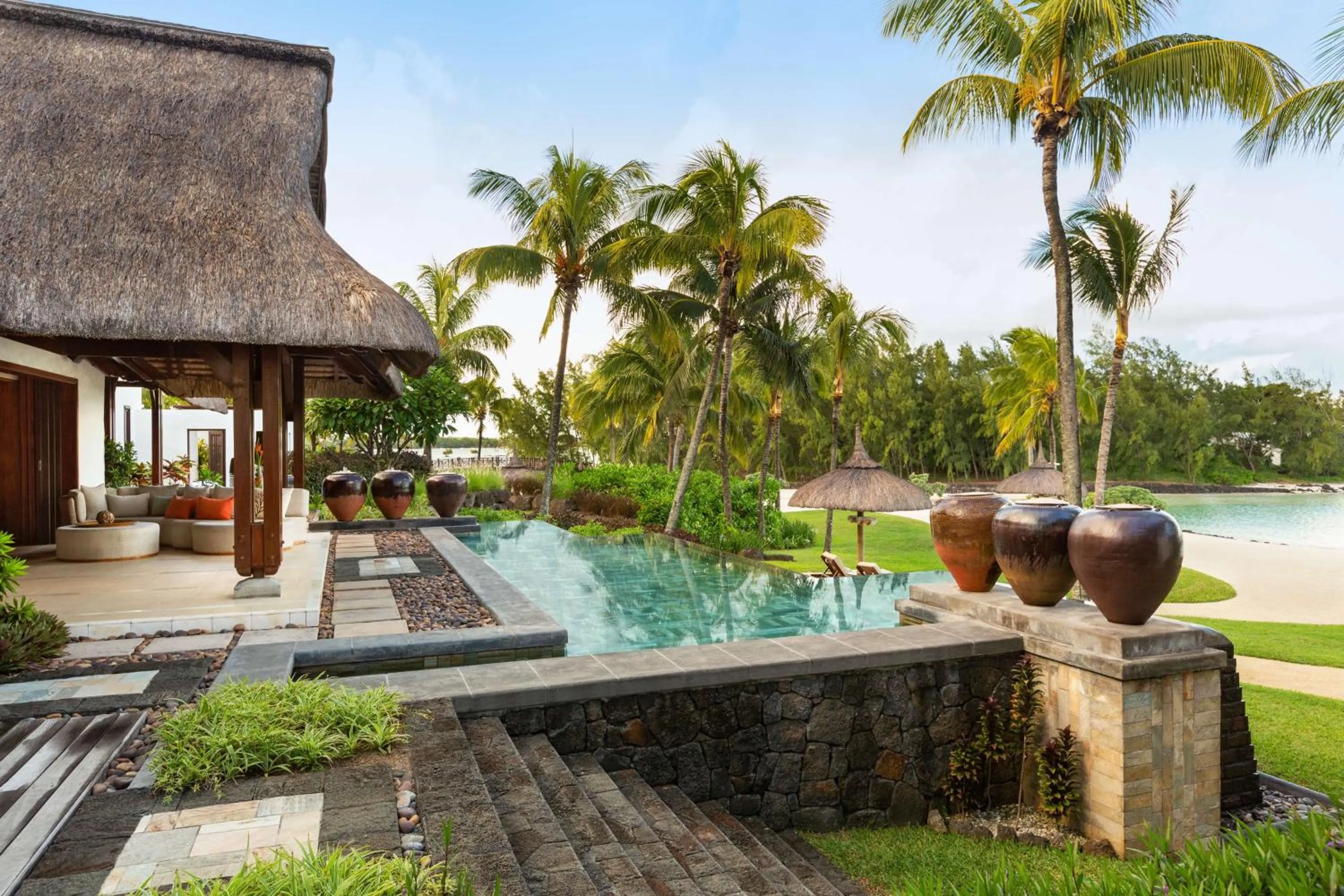 Property building in Shangri-La Le Touessrok, Mauritius