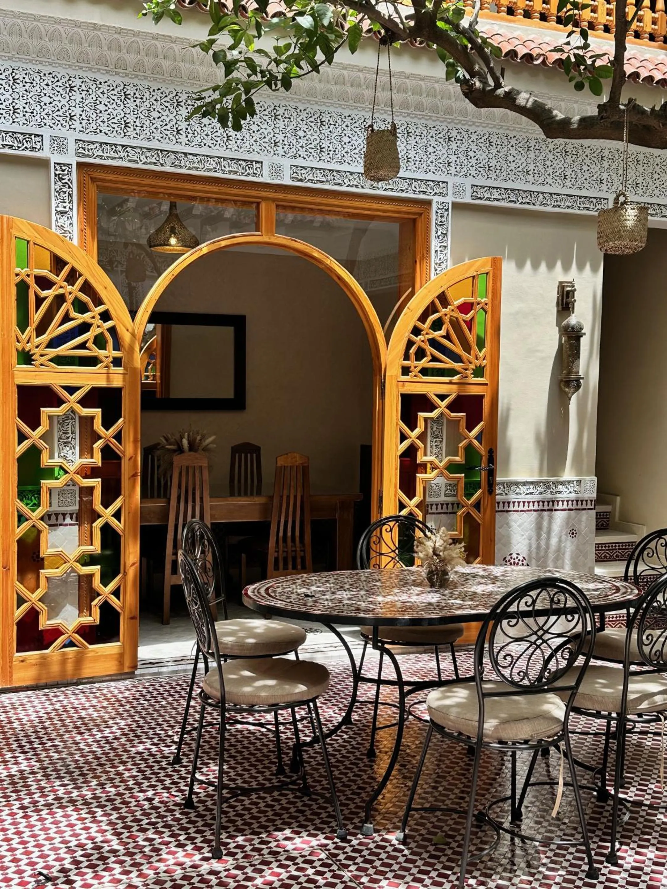 Patio in RIAD SHAJARA