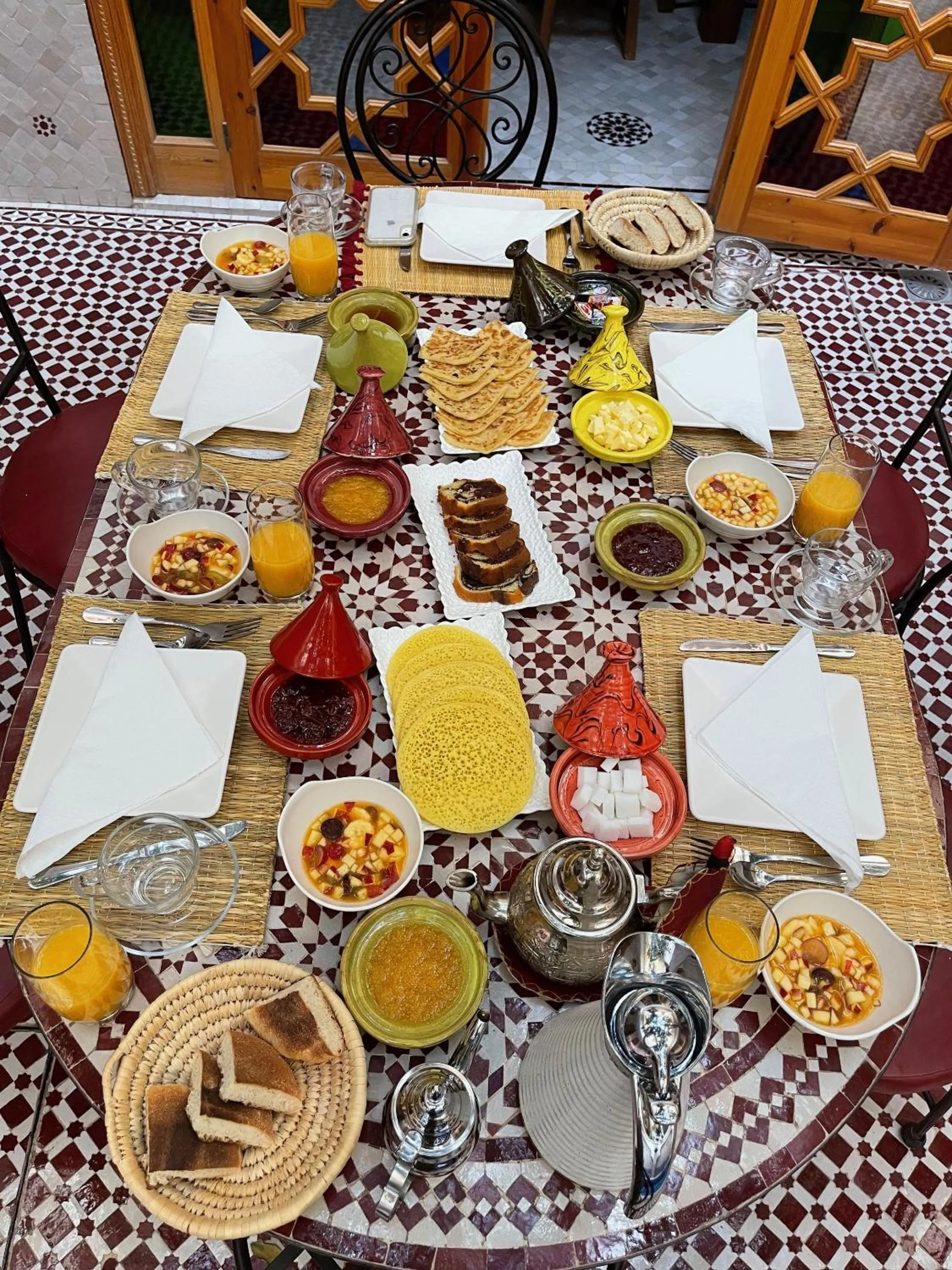 Breakfast in RIAD SHAJARA
