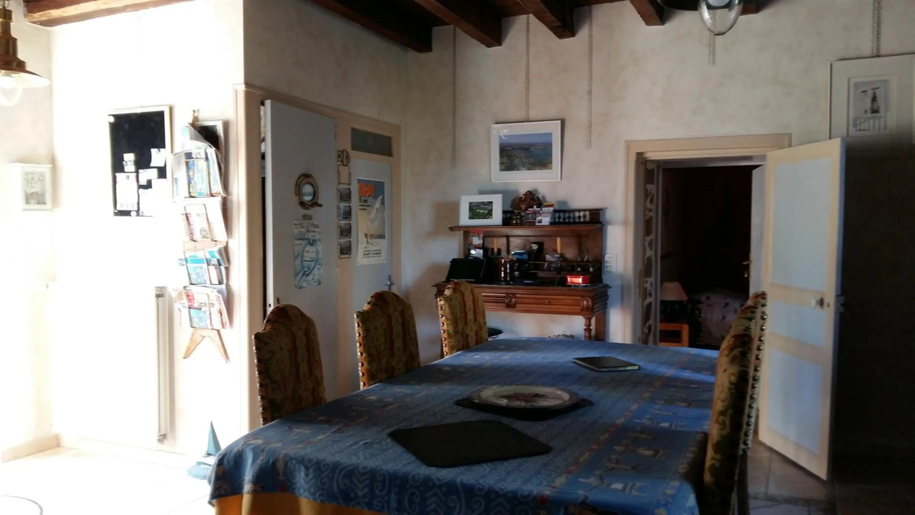 Decorative detail in Le Jardin à Mordreuc