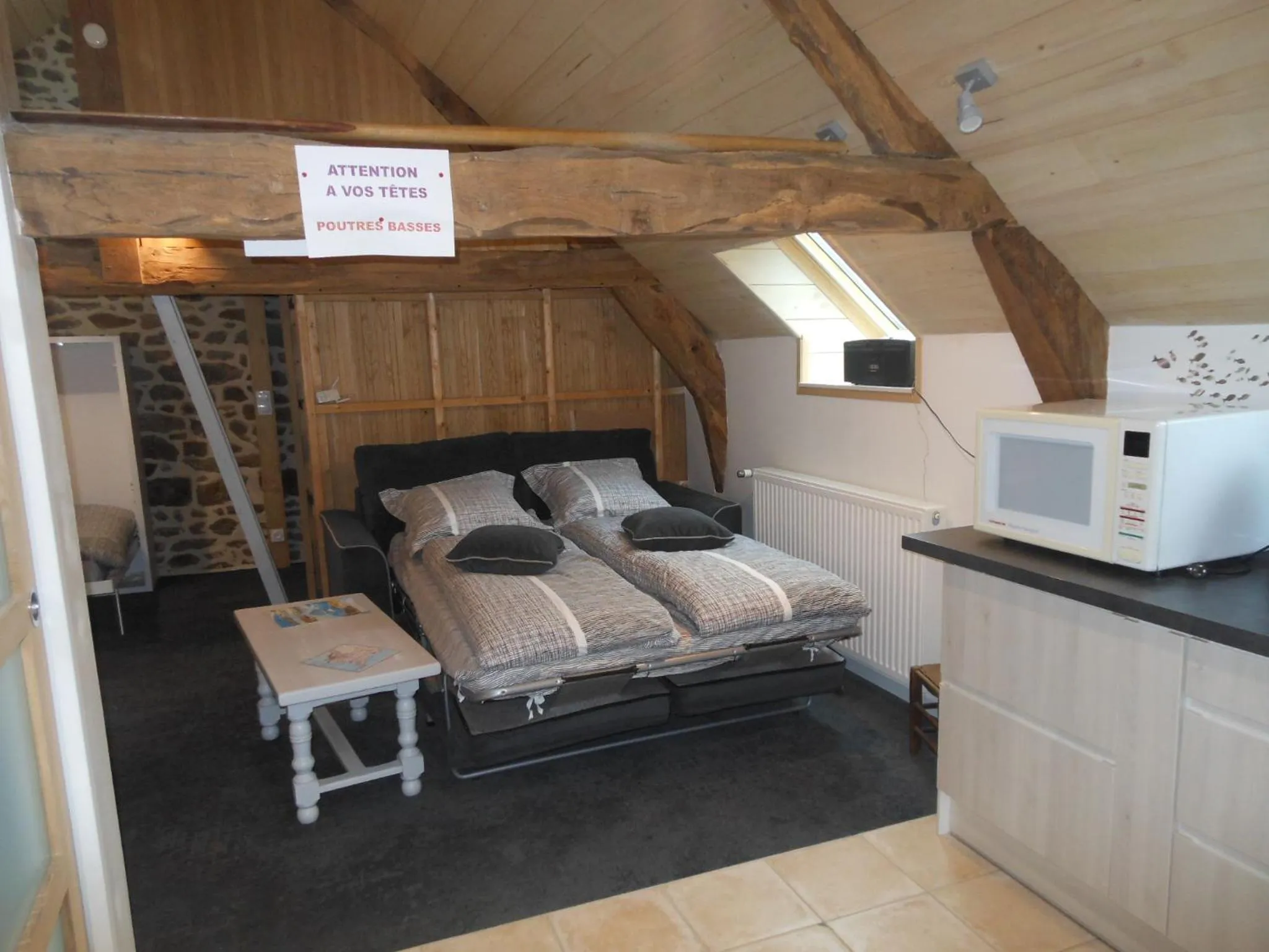 Living room in Le Jardin à Mordreuc