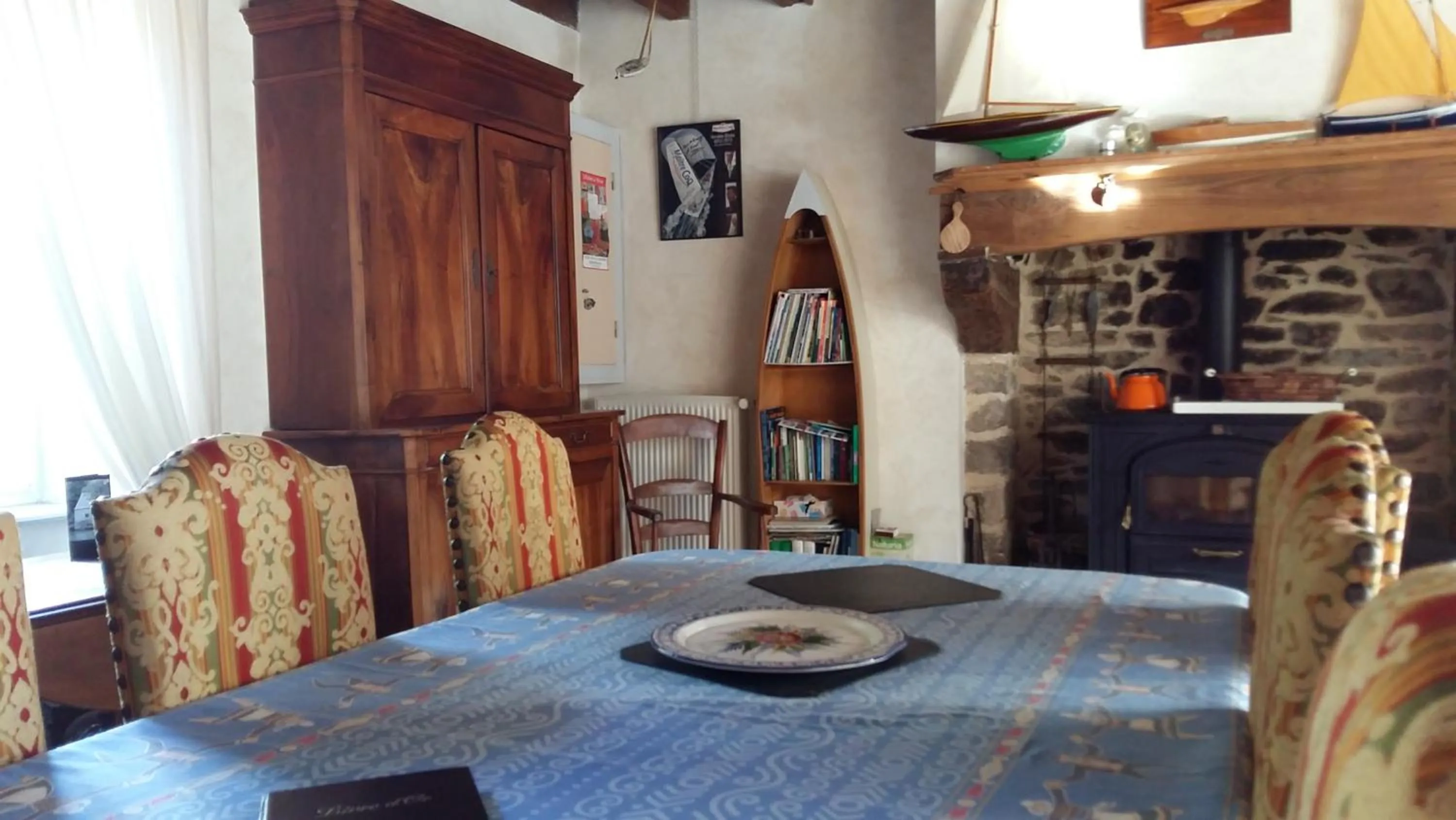 Decorative detail in Le Jardin à Mordreuc