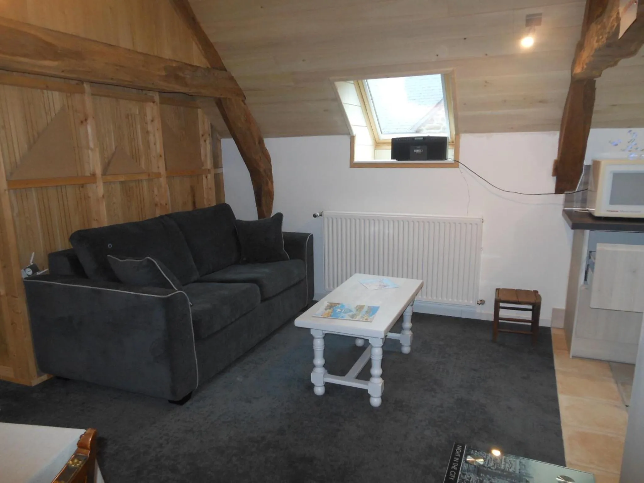 Living room in Le Jardin à Mordreuc