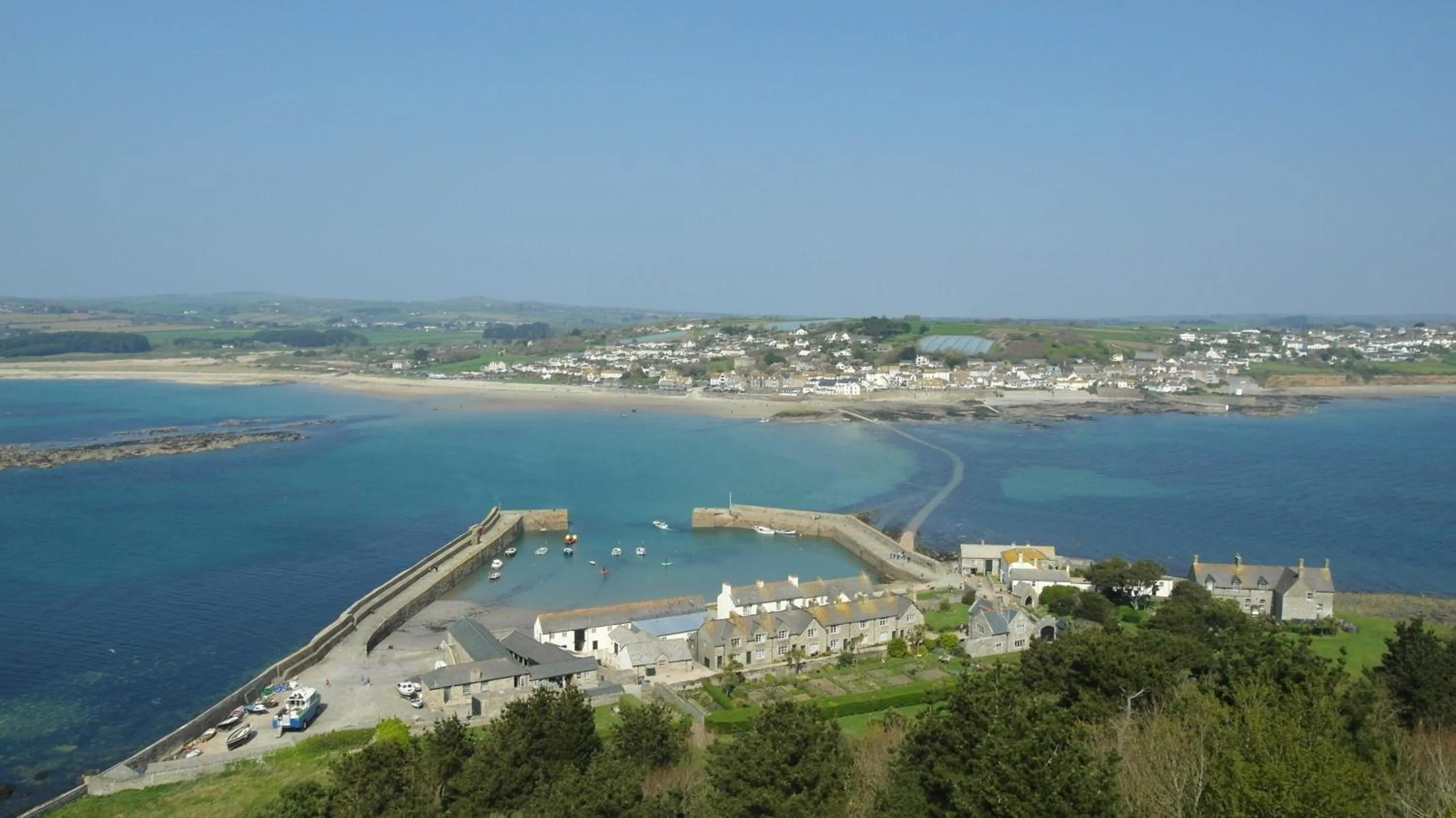 Landmark view in Marazion Hotel