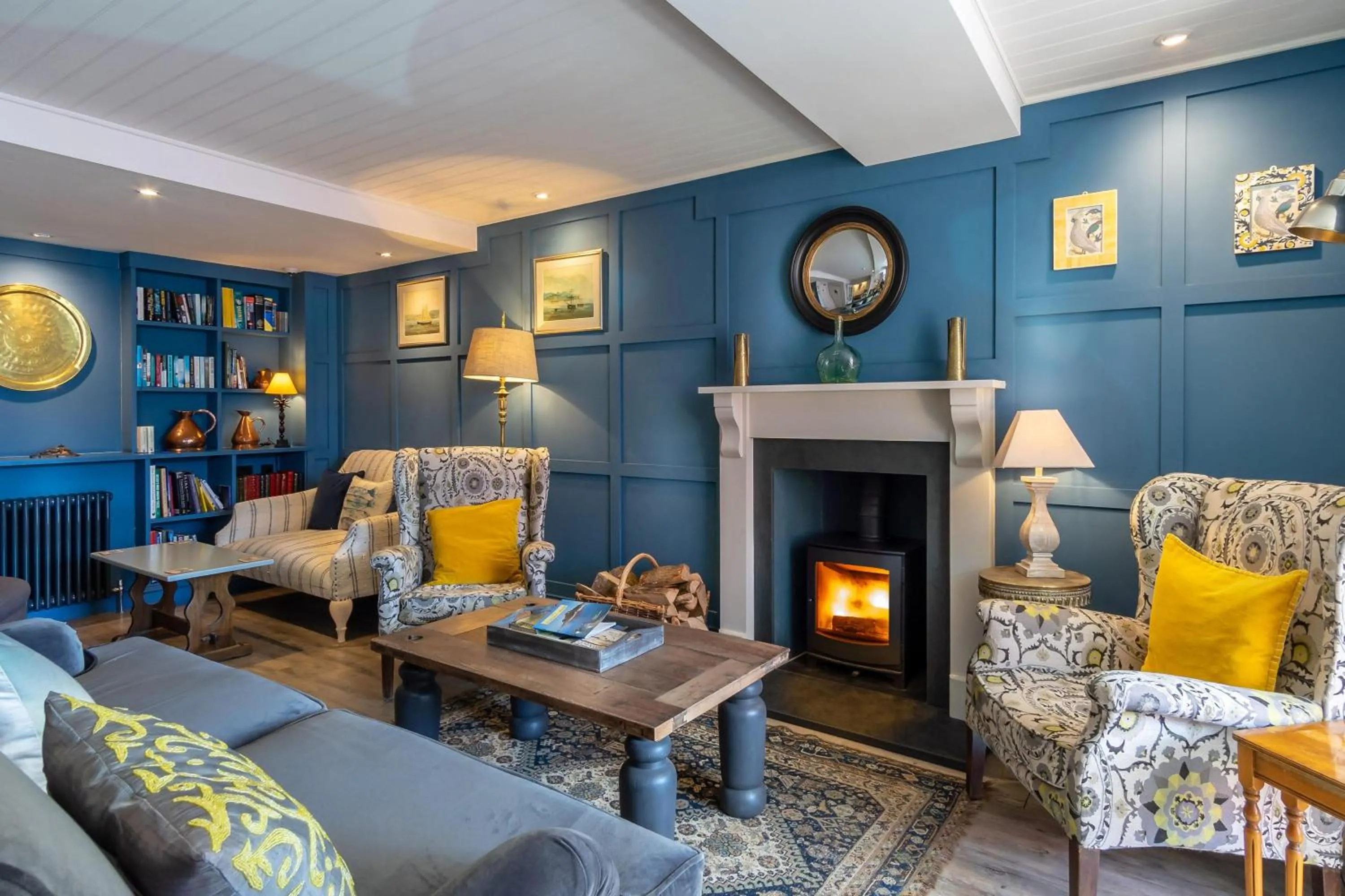 Library in Marazion Hotel