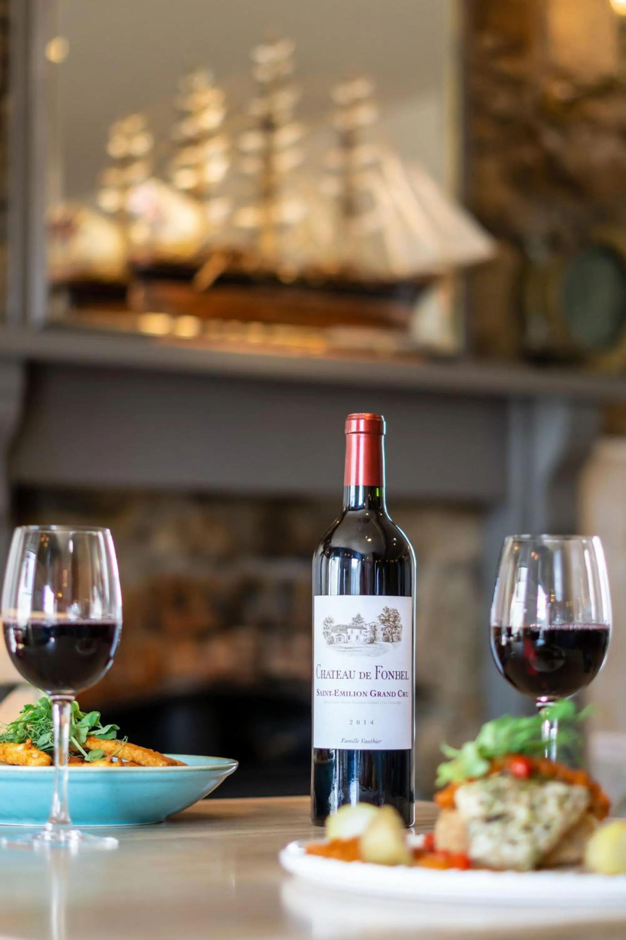 Food and drinks in Marazion Hotel