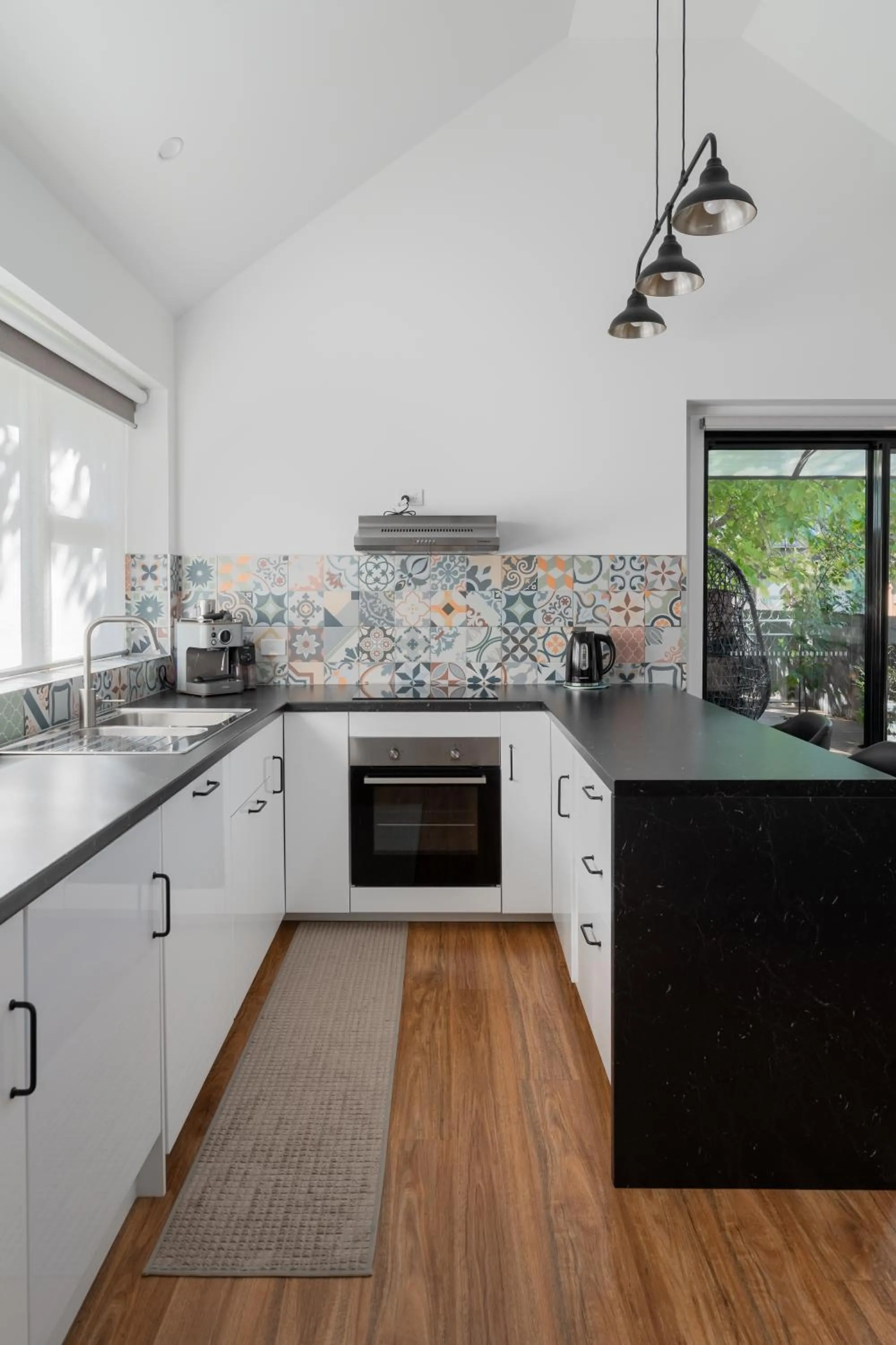 kitchen in Derby Bank House- Heritage listed two bedroom old school B&B suite or a self contained cabin