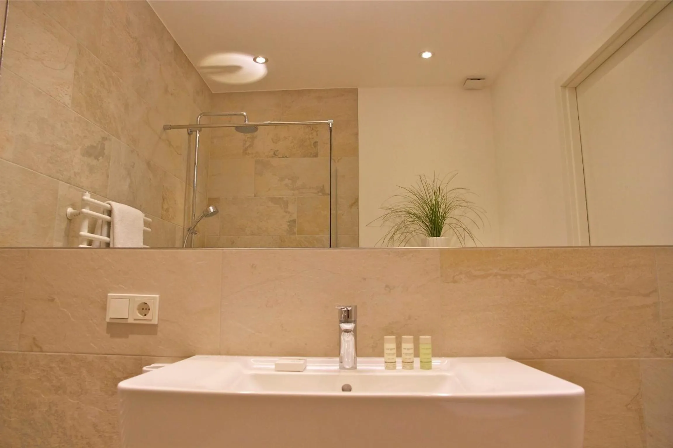 Bathroom in Boardinghouse Offenbach Service Apartments