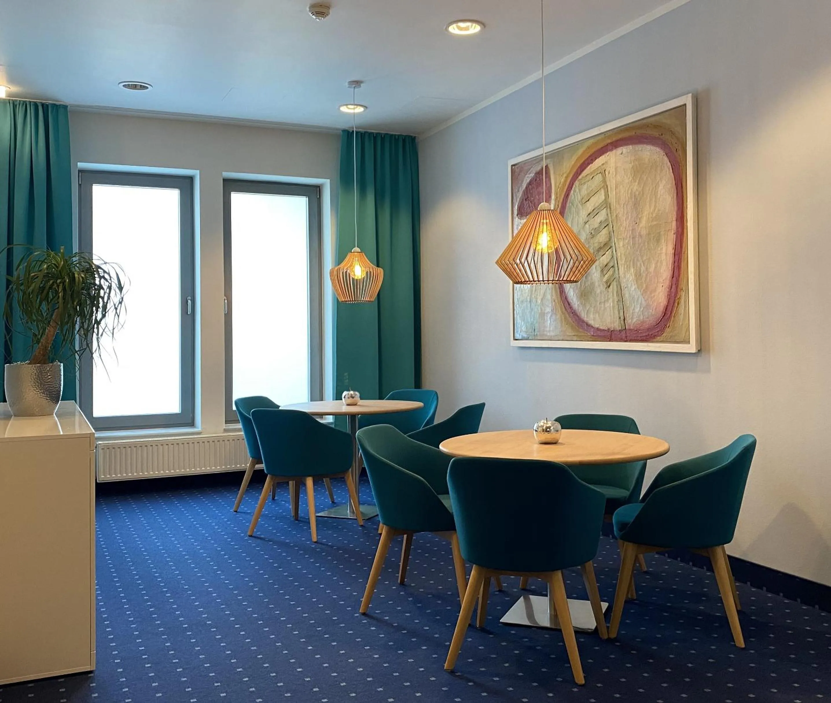 Lobby or reception in Hotel Stadthafen Stade