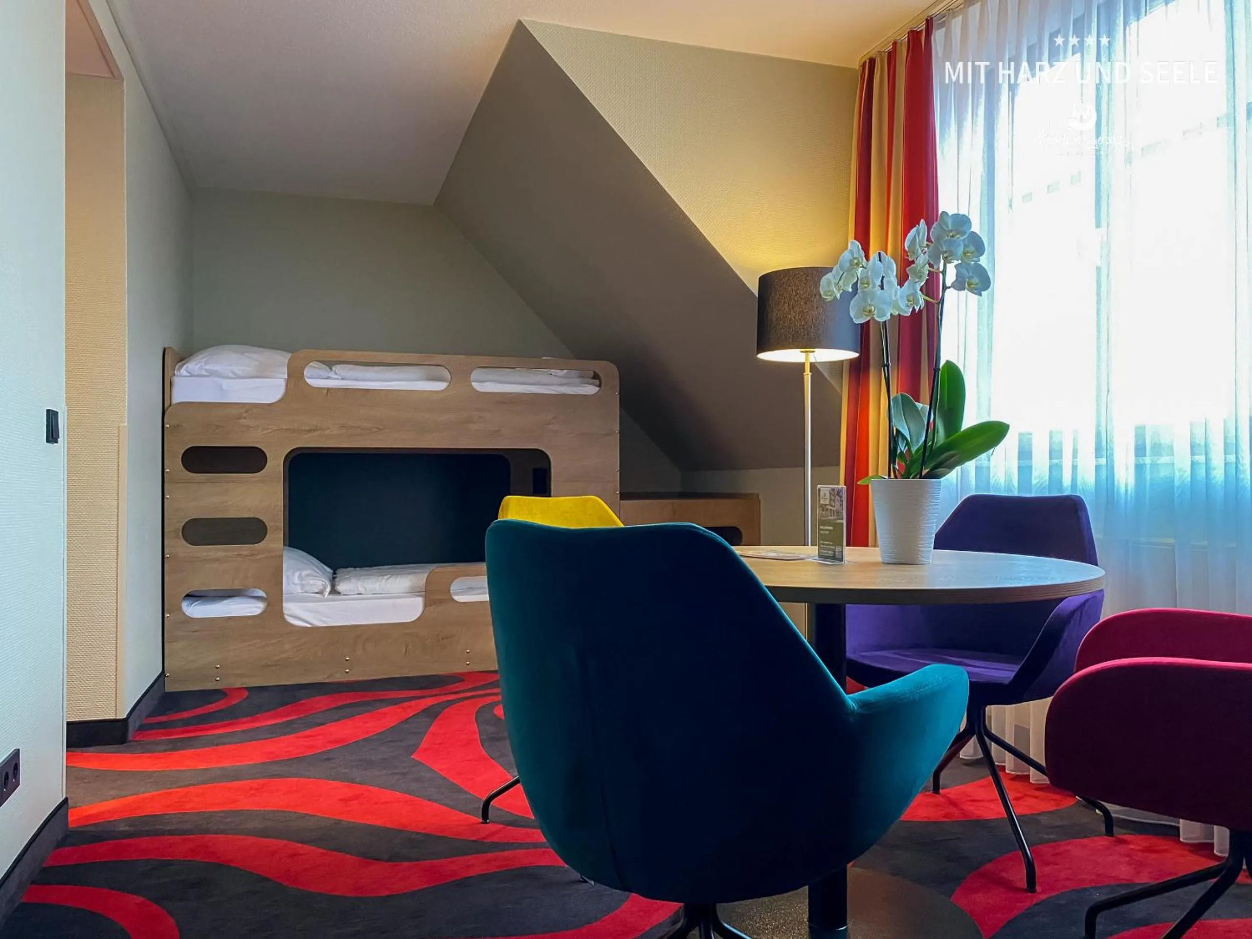 Bed in HKK Hotel Wernigerode