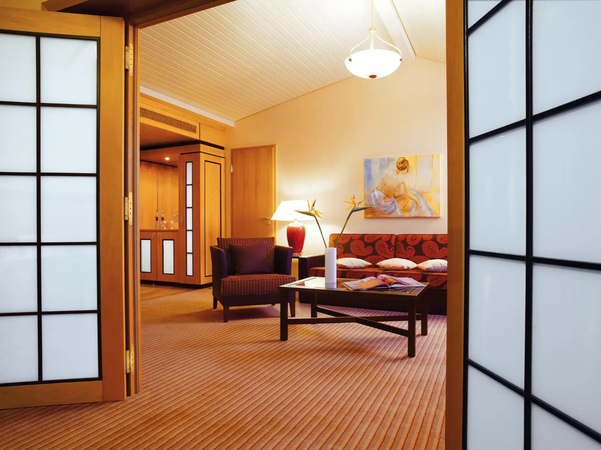 Photo of the whole room, Bed in A-ROSA Ostseehotel Kühlungsborn