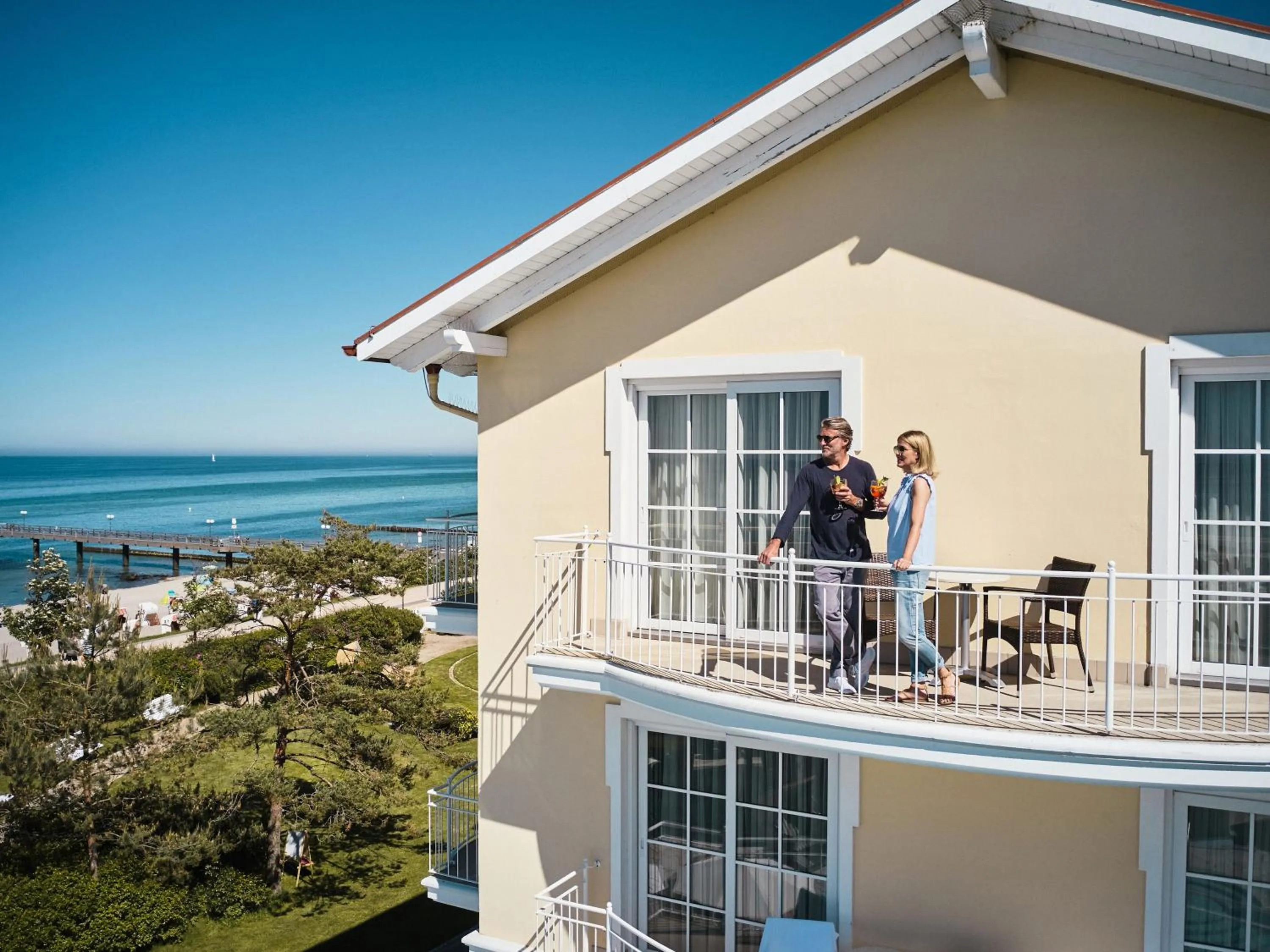 View (from property/room) in A-ROSA Ostseehotel Kühlungsborn