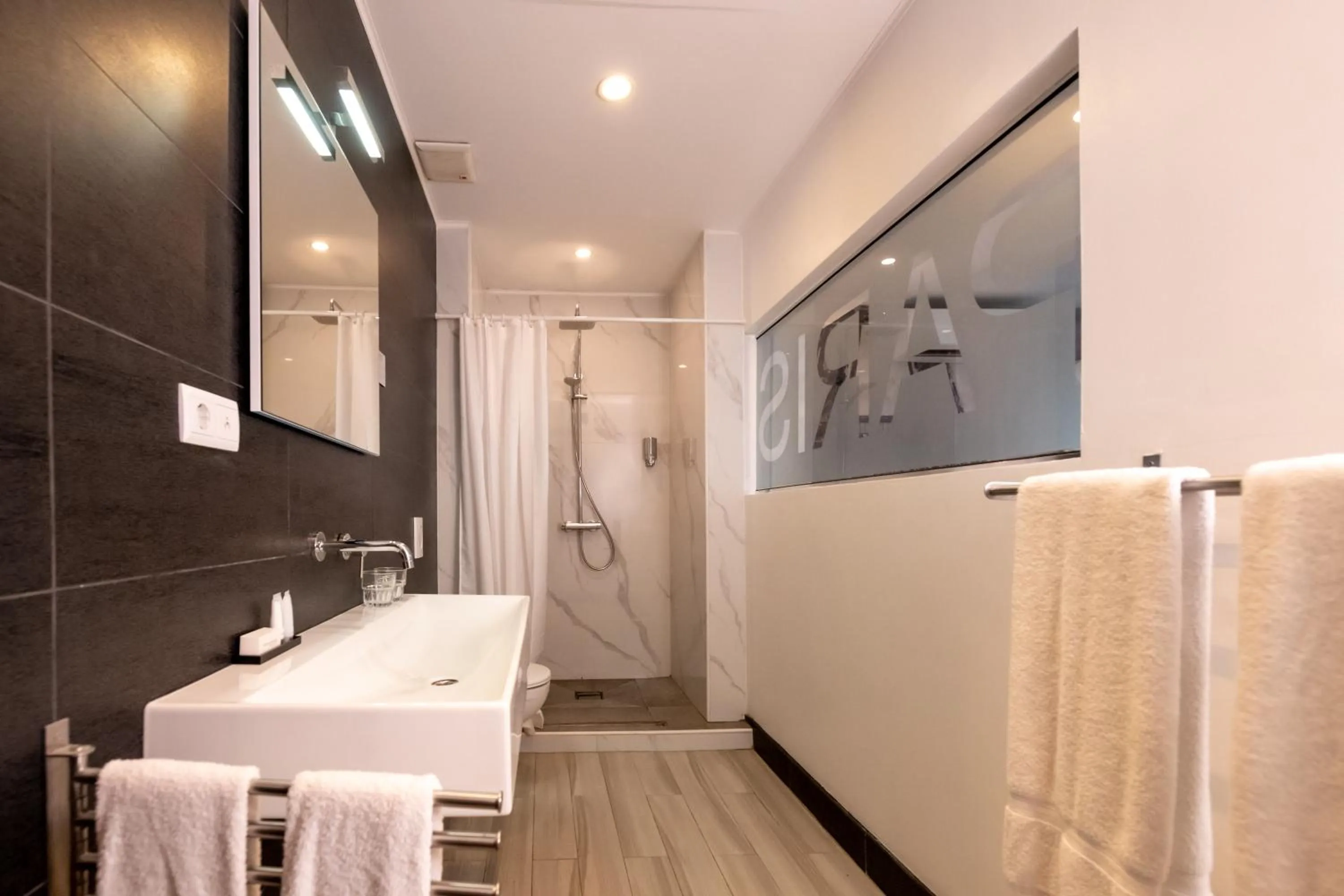 Bathroom in Saint Tropez Boutique Hotel