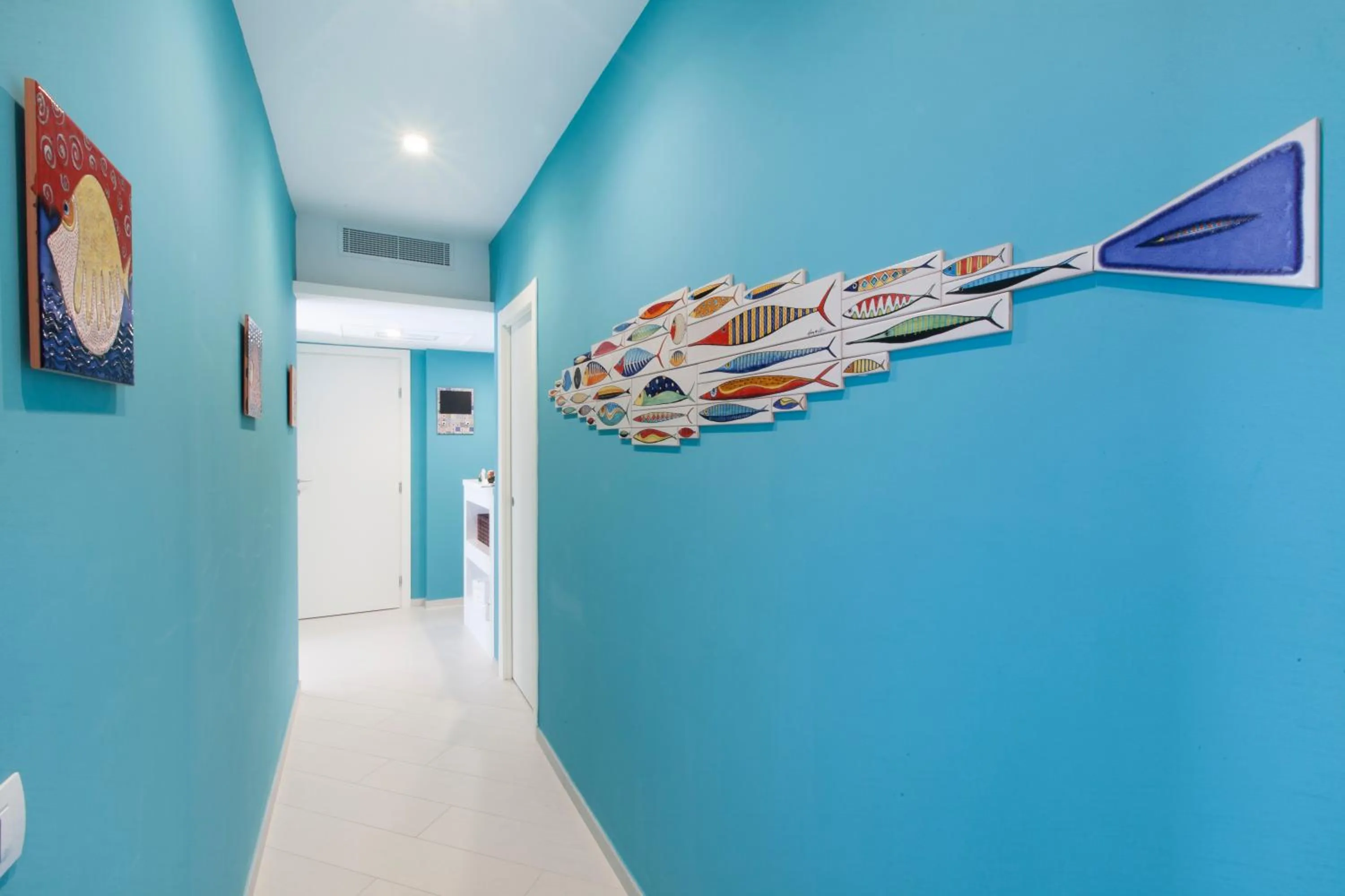 Lobby or reception in Le Palme Sorrento