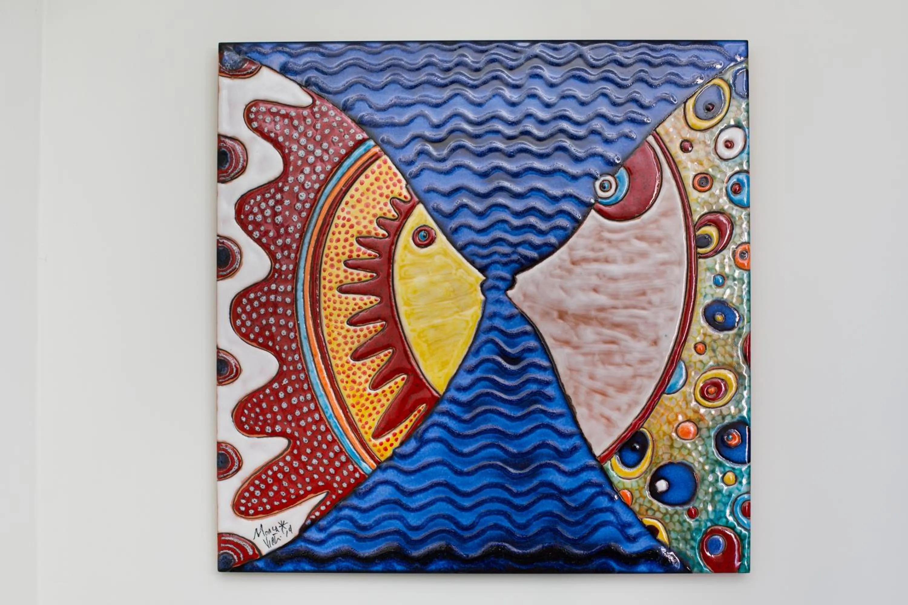 Decorative detail in Le Palme Sorrento