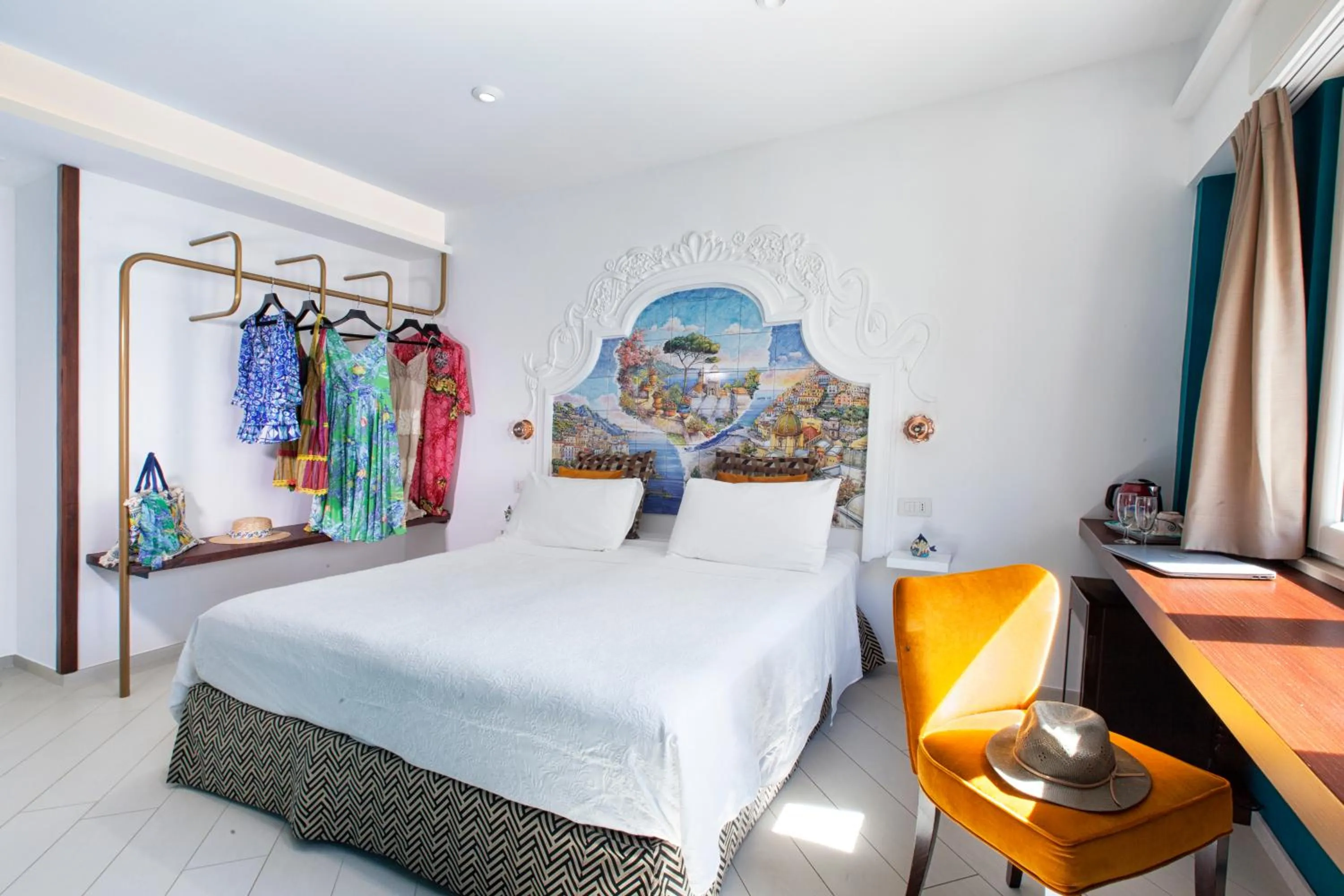 Bed in Le Palme Sorrento