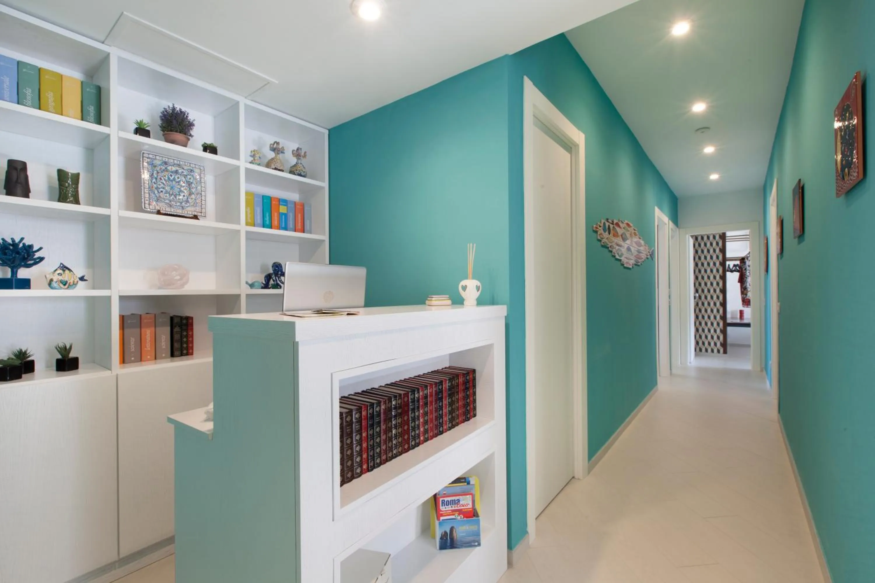 Lobby or reception in Le Palme Sorrento