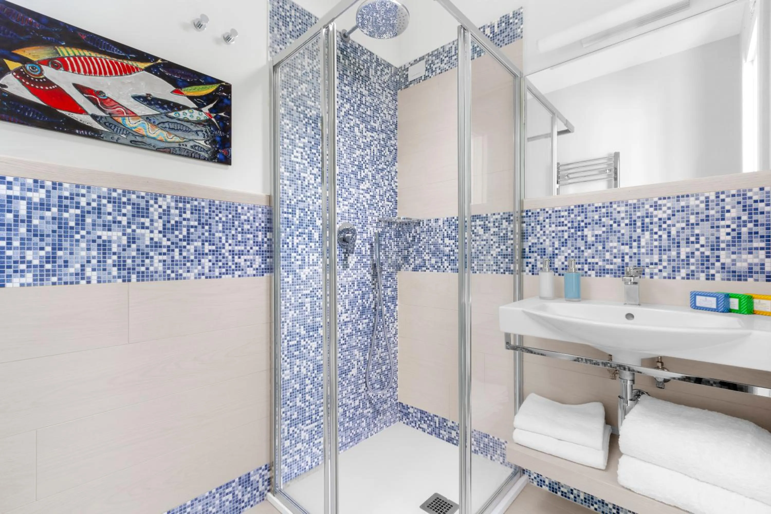 Bathroom in Le Palme Sorrento