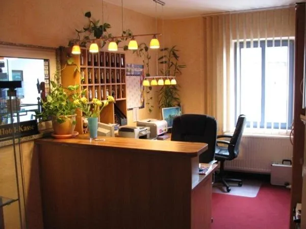 Lobby or reception in Hotel Christinenhof garni - Bed & Breakfast