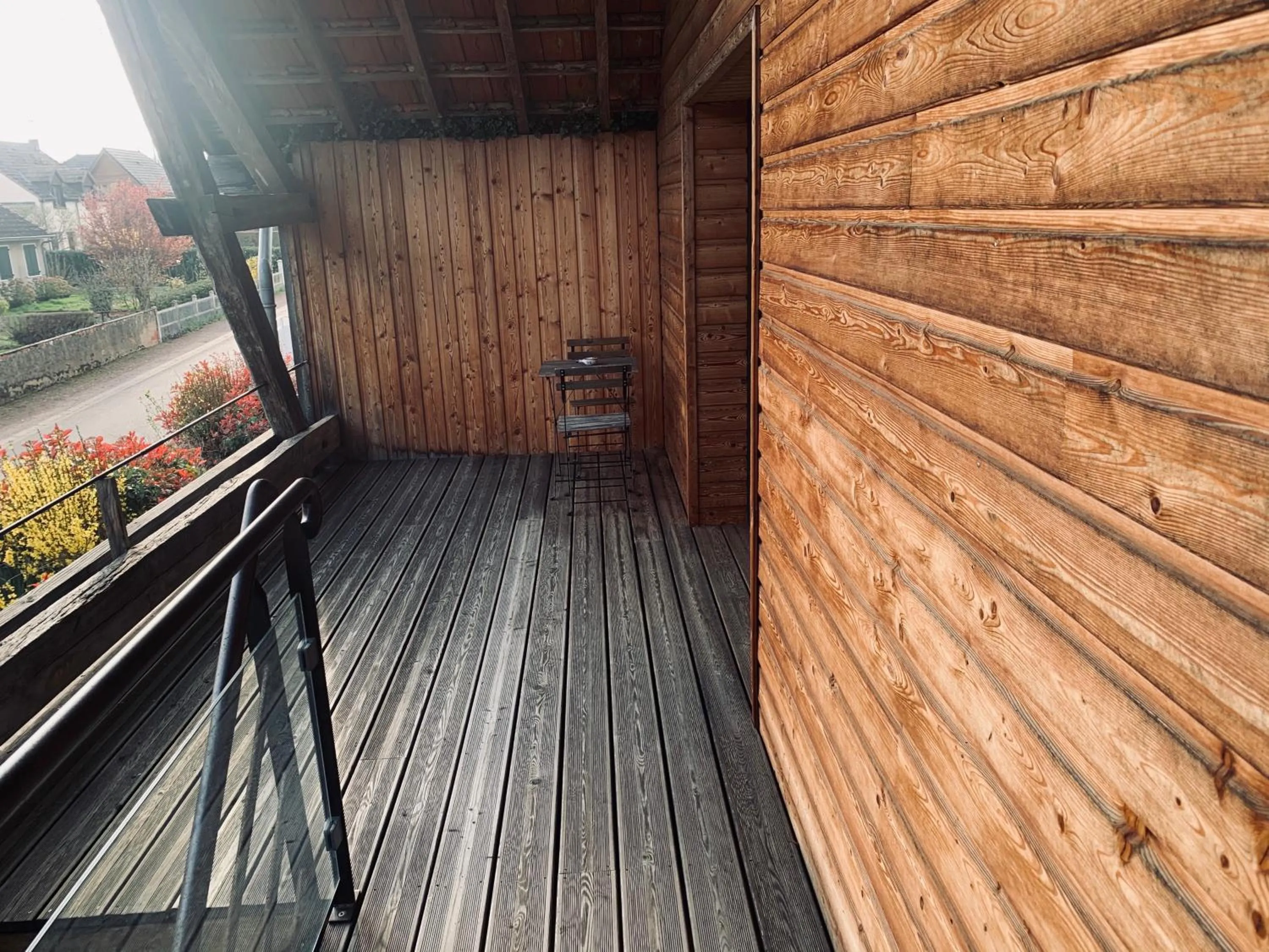 Balcony/Terrace in La Grange de l’Ouche