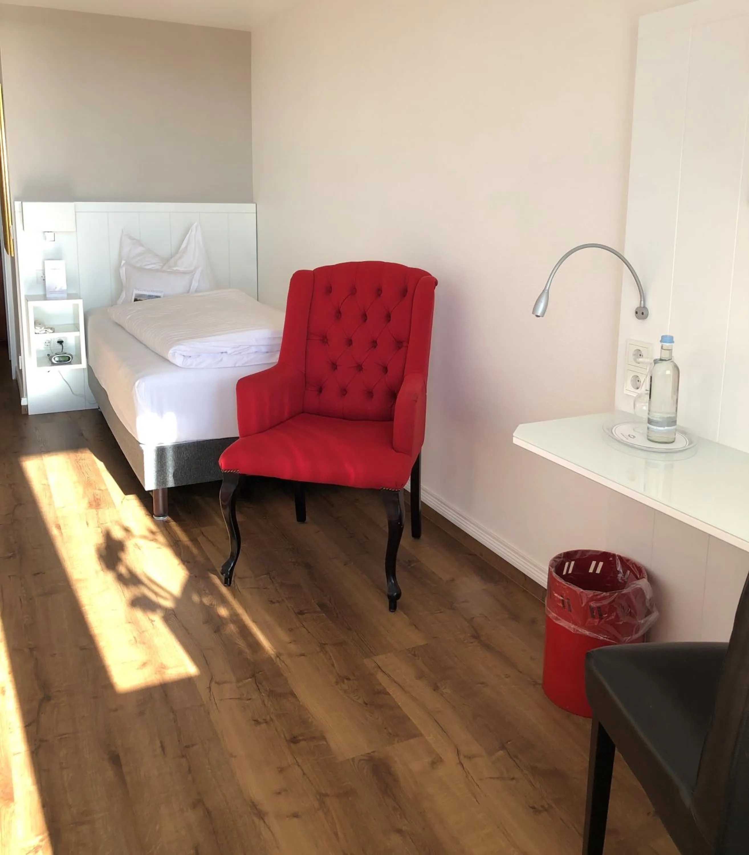 Bed in Hotel Wünschmann