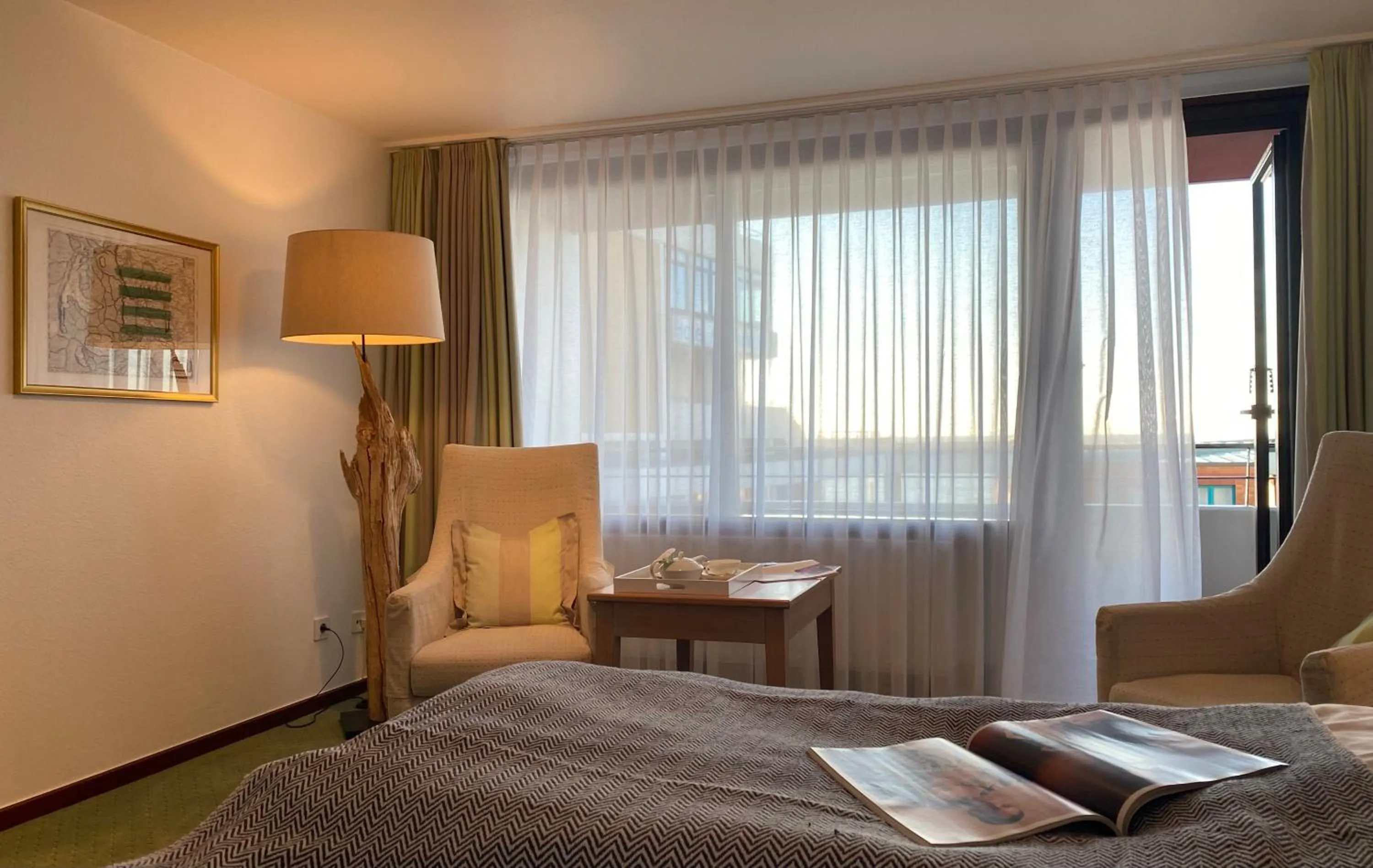 Photo of the whole room, Bed in Hotel Wünschmann