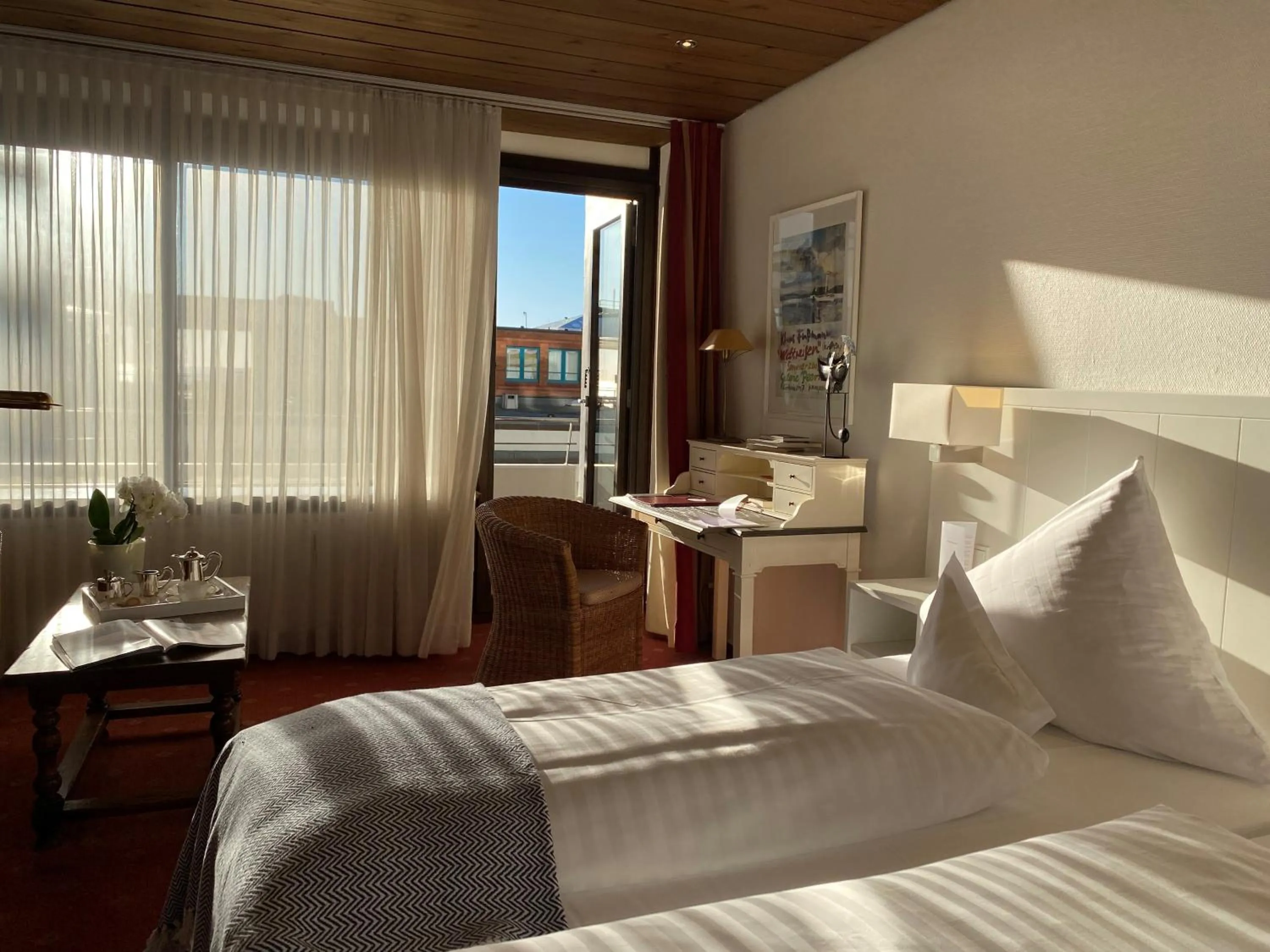 Photo of the whole room, Bed in Hotel Wünschmann