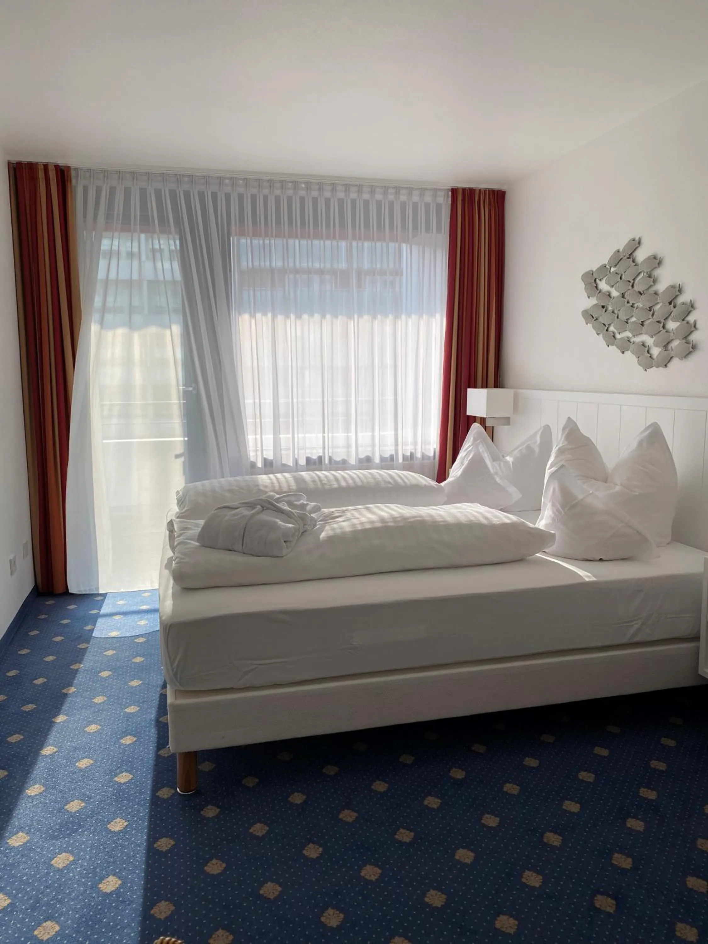 Photo of the whole room, Bed in Hotel Wünschmann