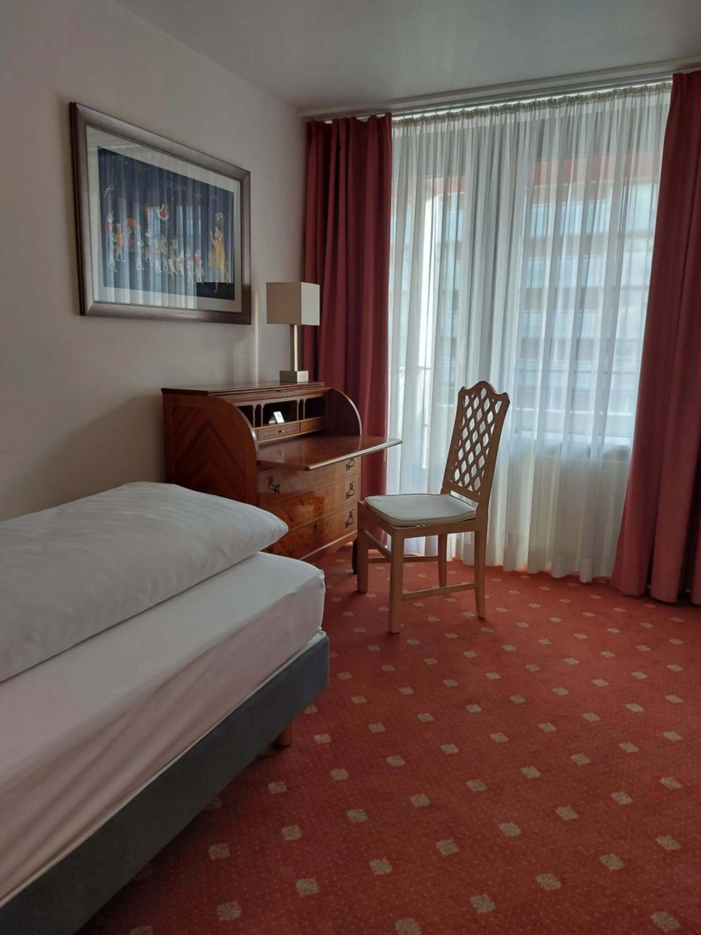 Photo of the whole room, Bed in Hotel Wünschmann