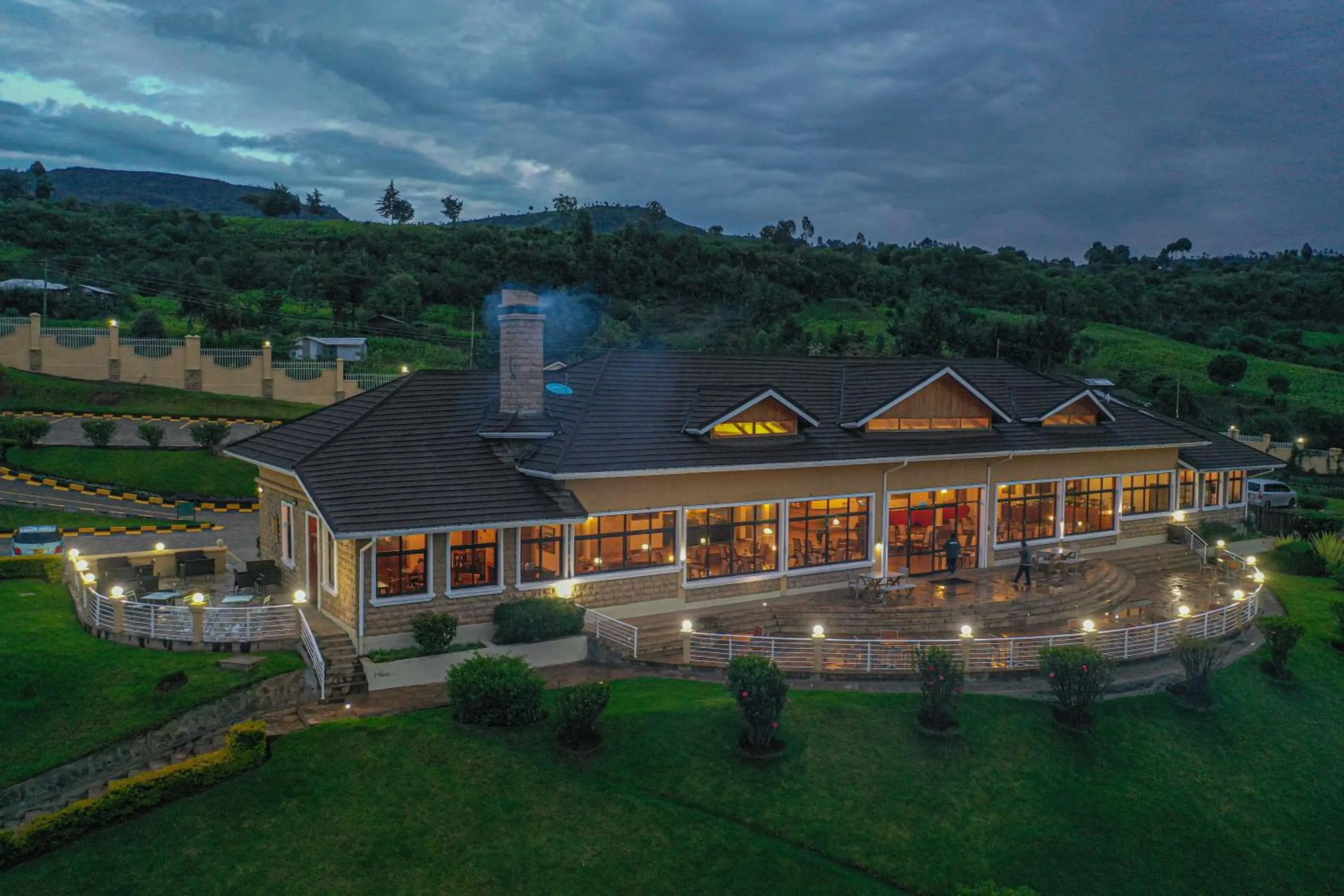 Property building in Lake Elementaita Mountain Lodge