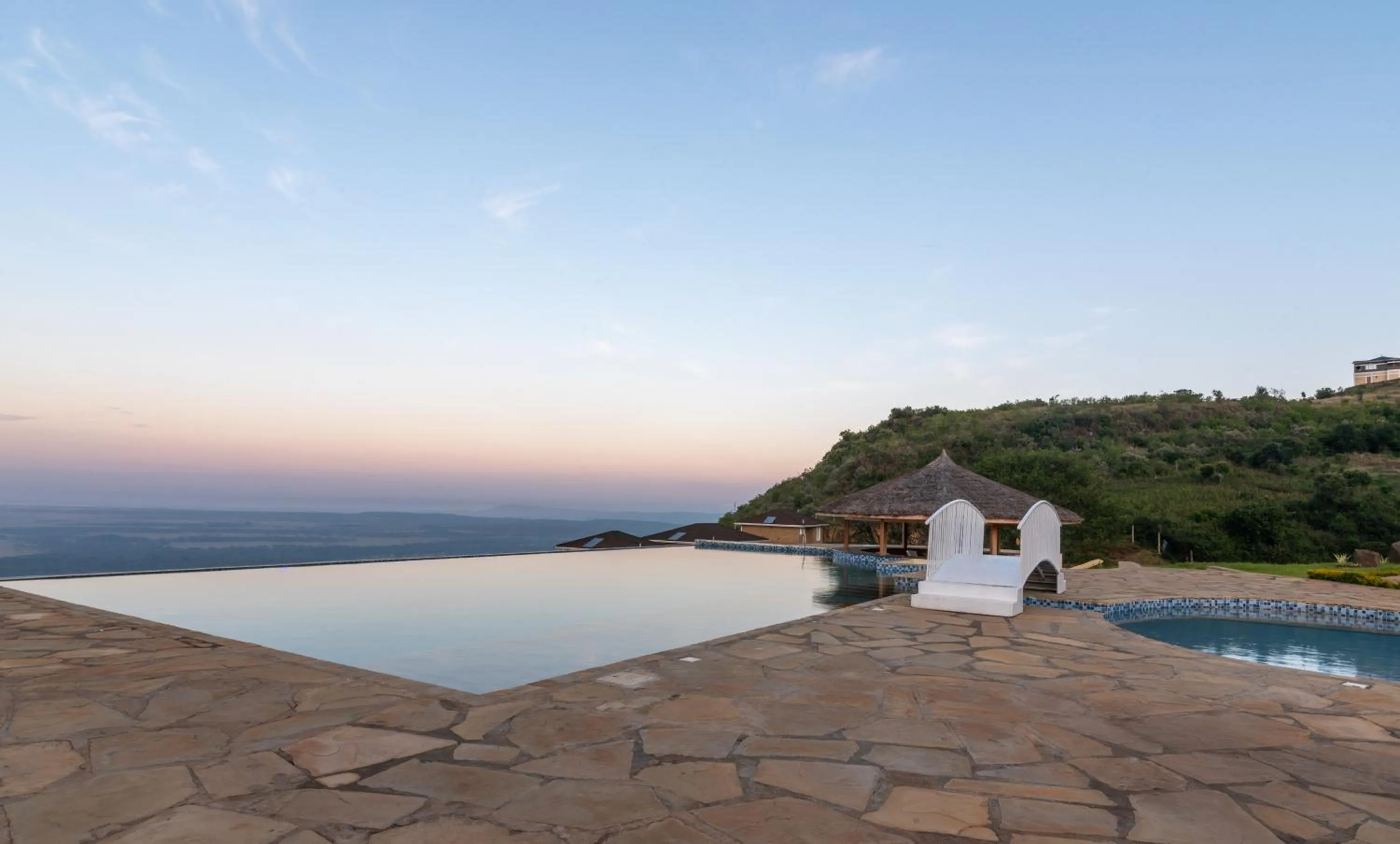 Swimming pool in Lake Elementaita Mountain Lodge