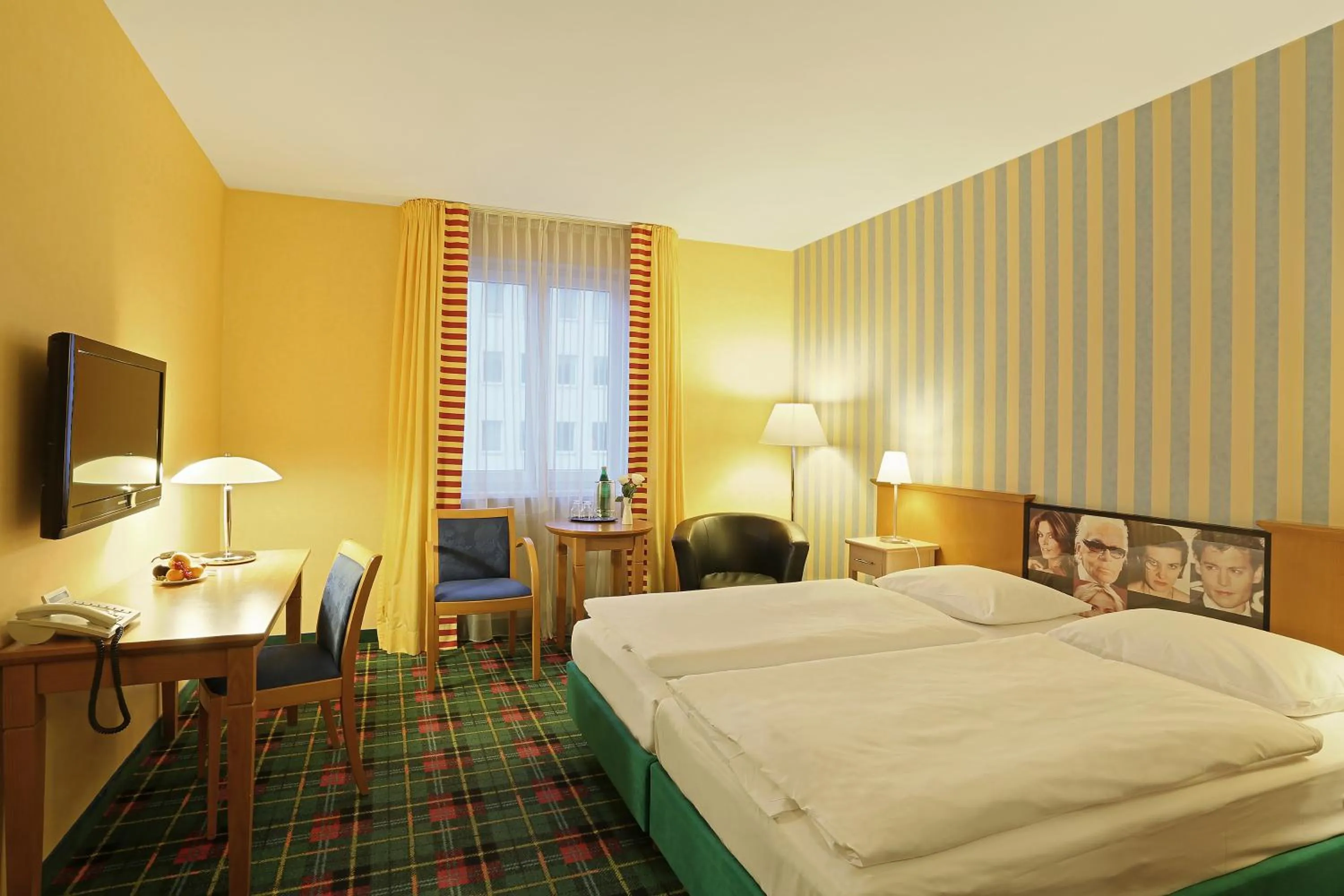 Photo of the whole room, Bed in Grünau Hotel