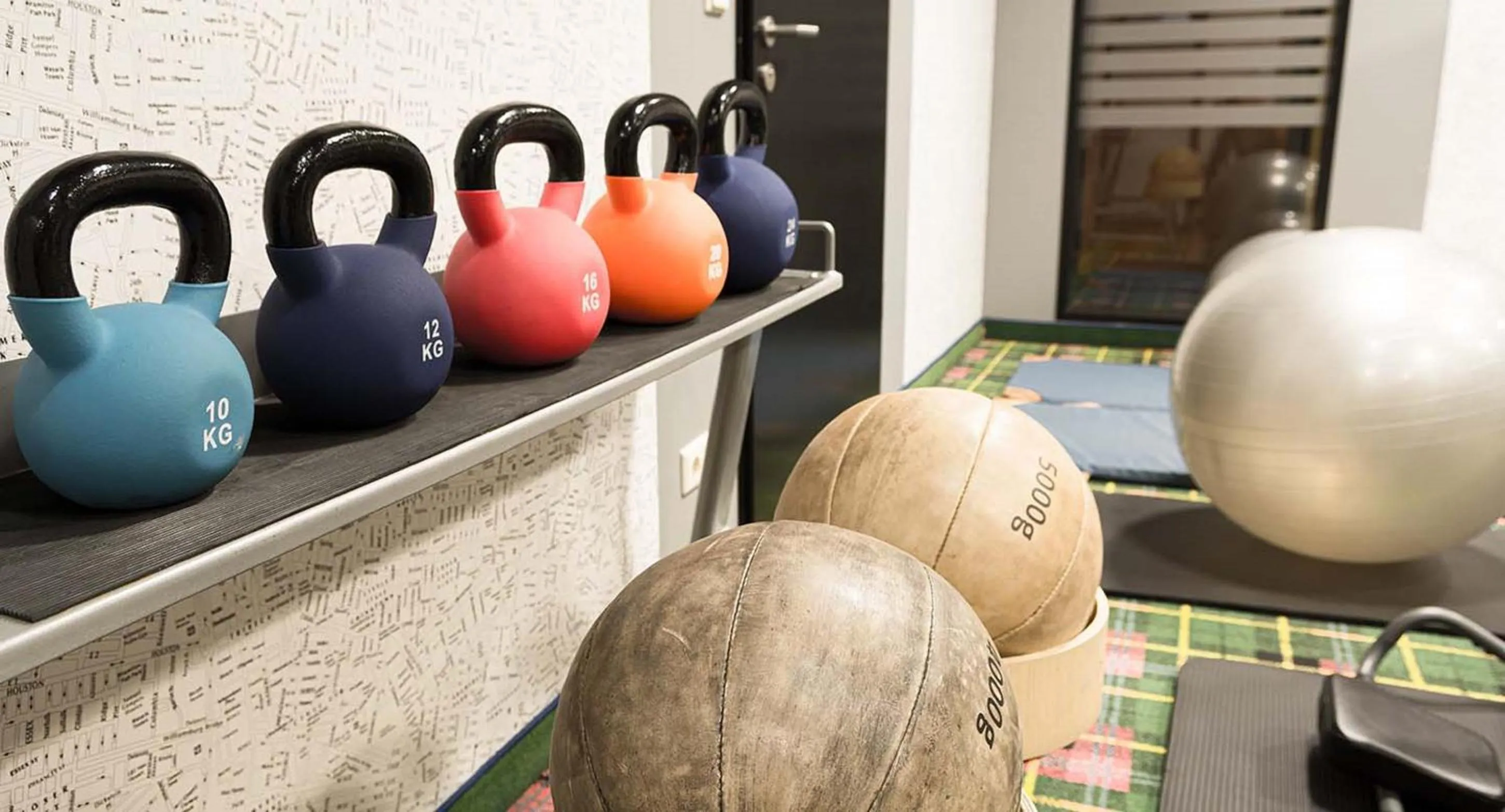 Fitness centre/facilities in Grünau Hotel