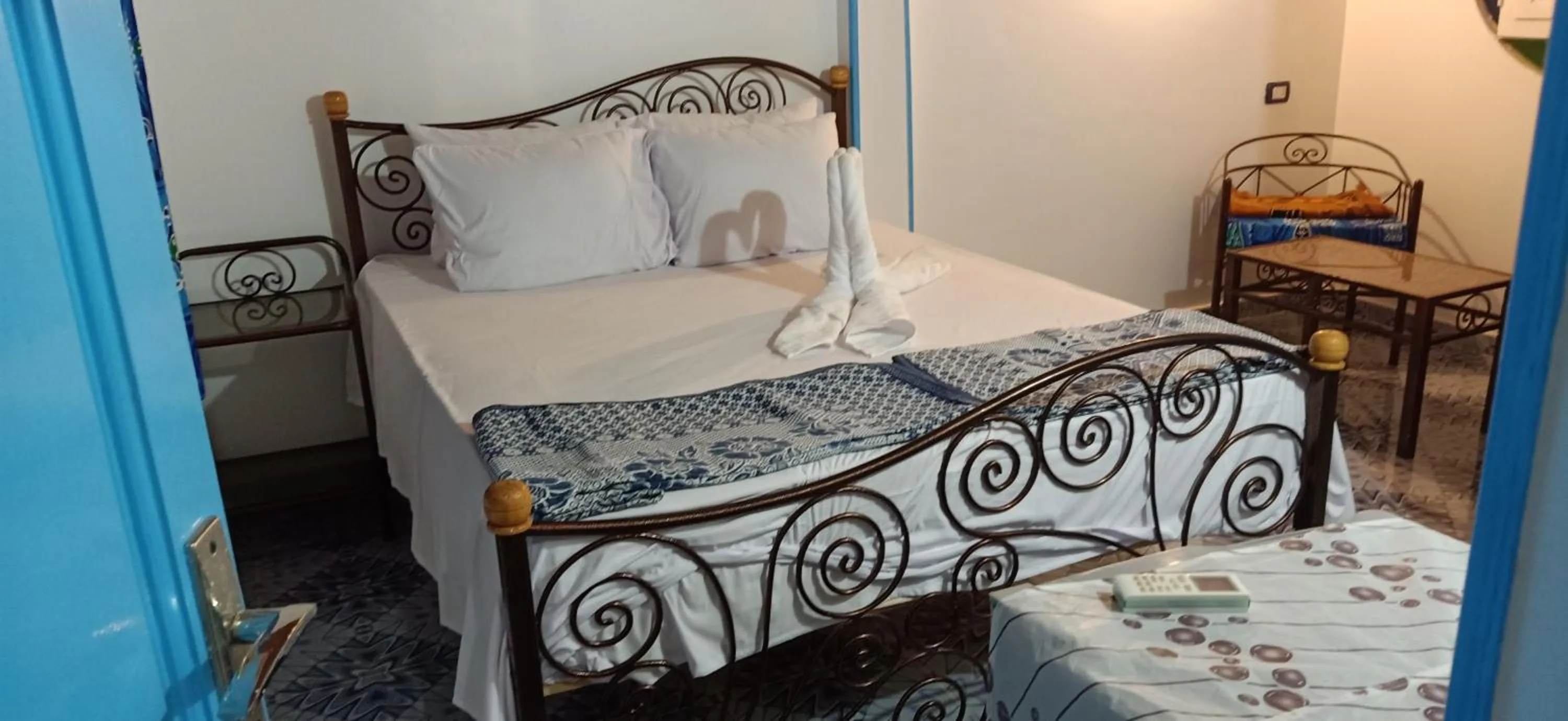 Bed in Nuba Tod Abouda Guest House