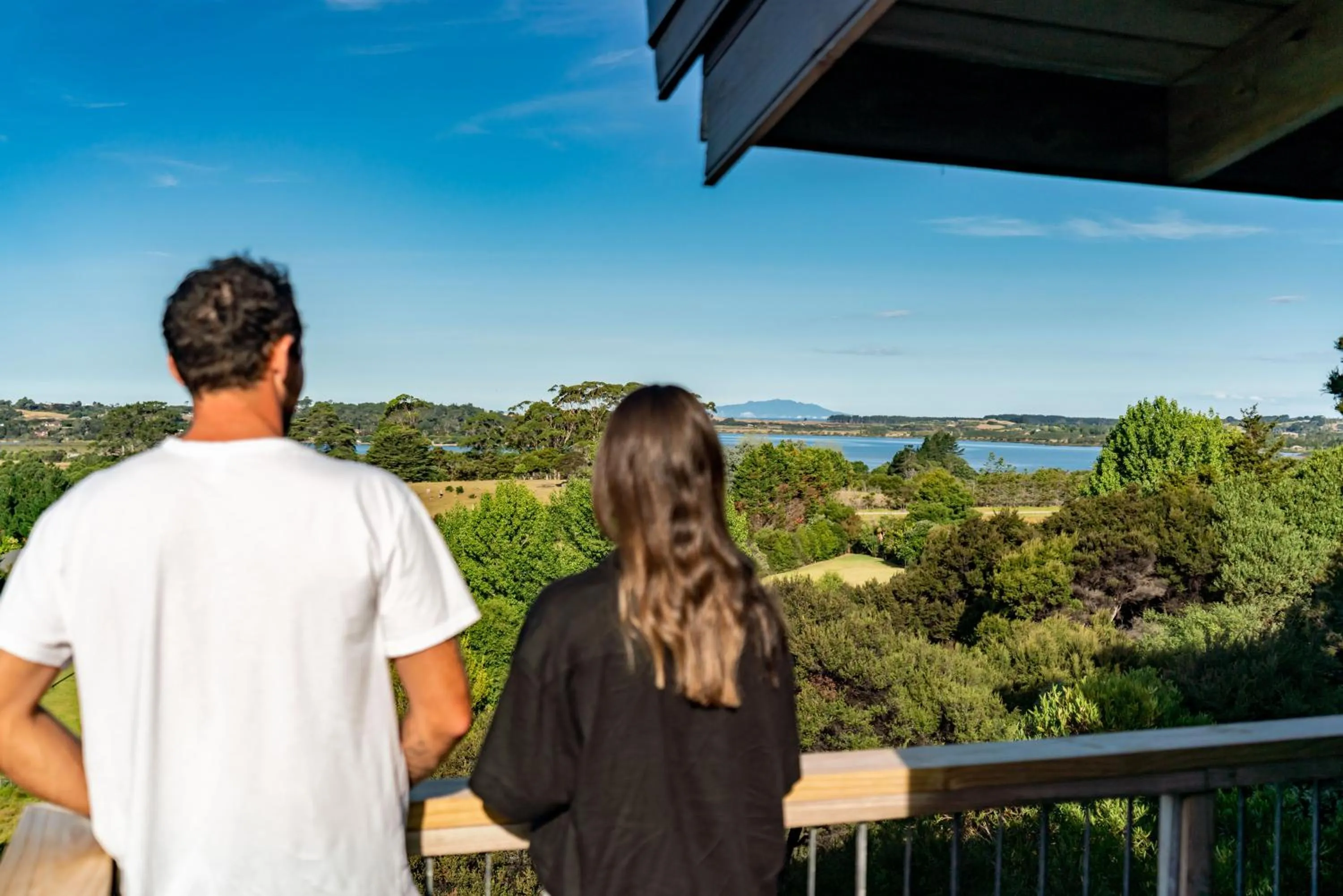 Natural landscape in Tui & Nikau Cabins