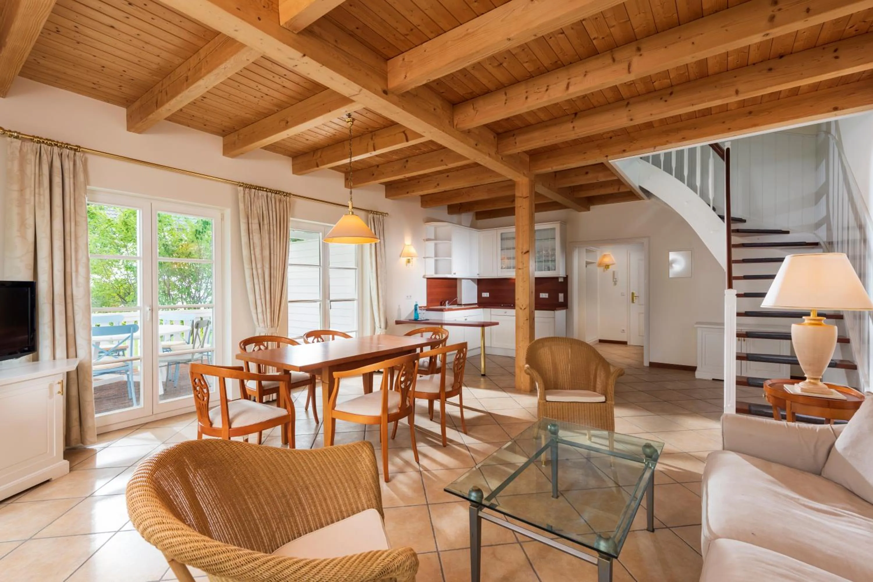 Kitchen or kitchenette in Precise Resort Schwielowsee - Apartments