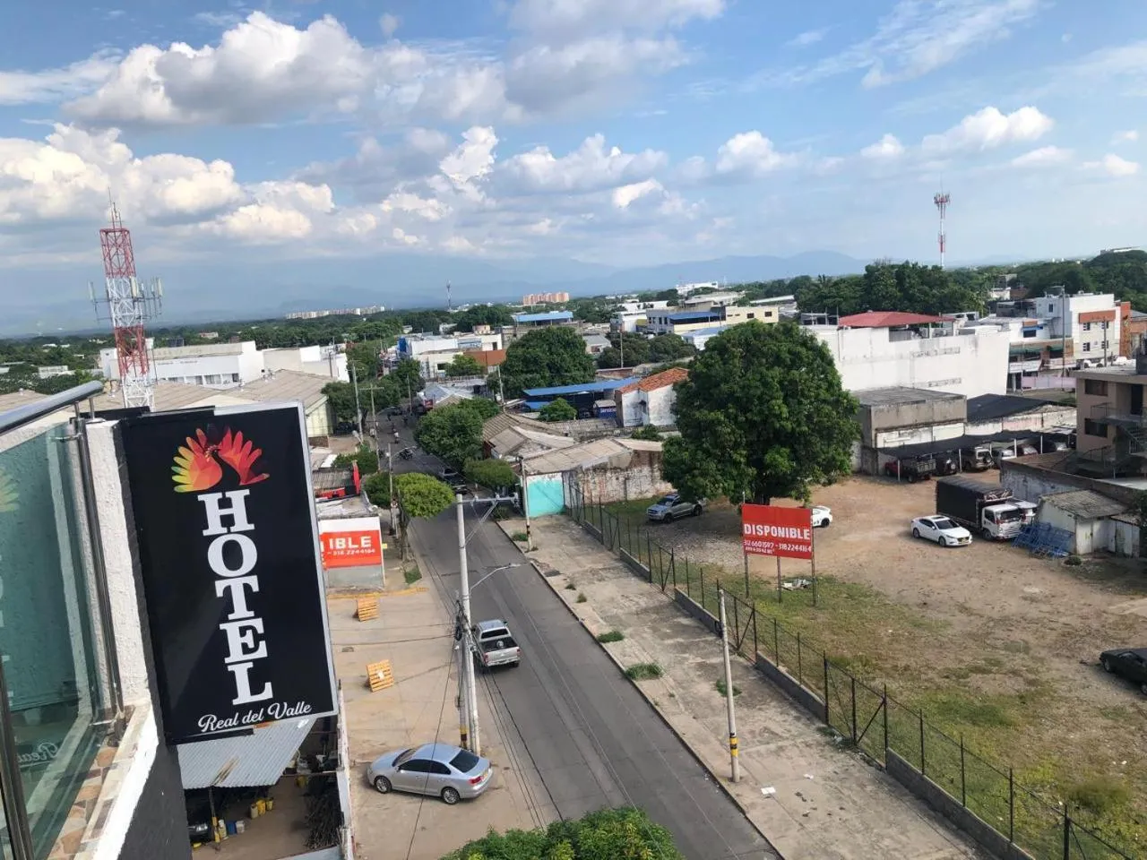 City view in Hotel Real del Valle