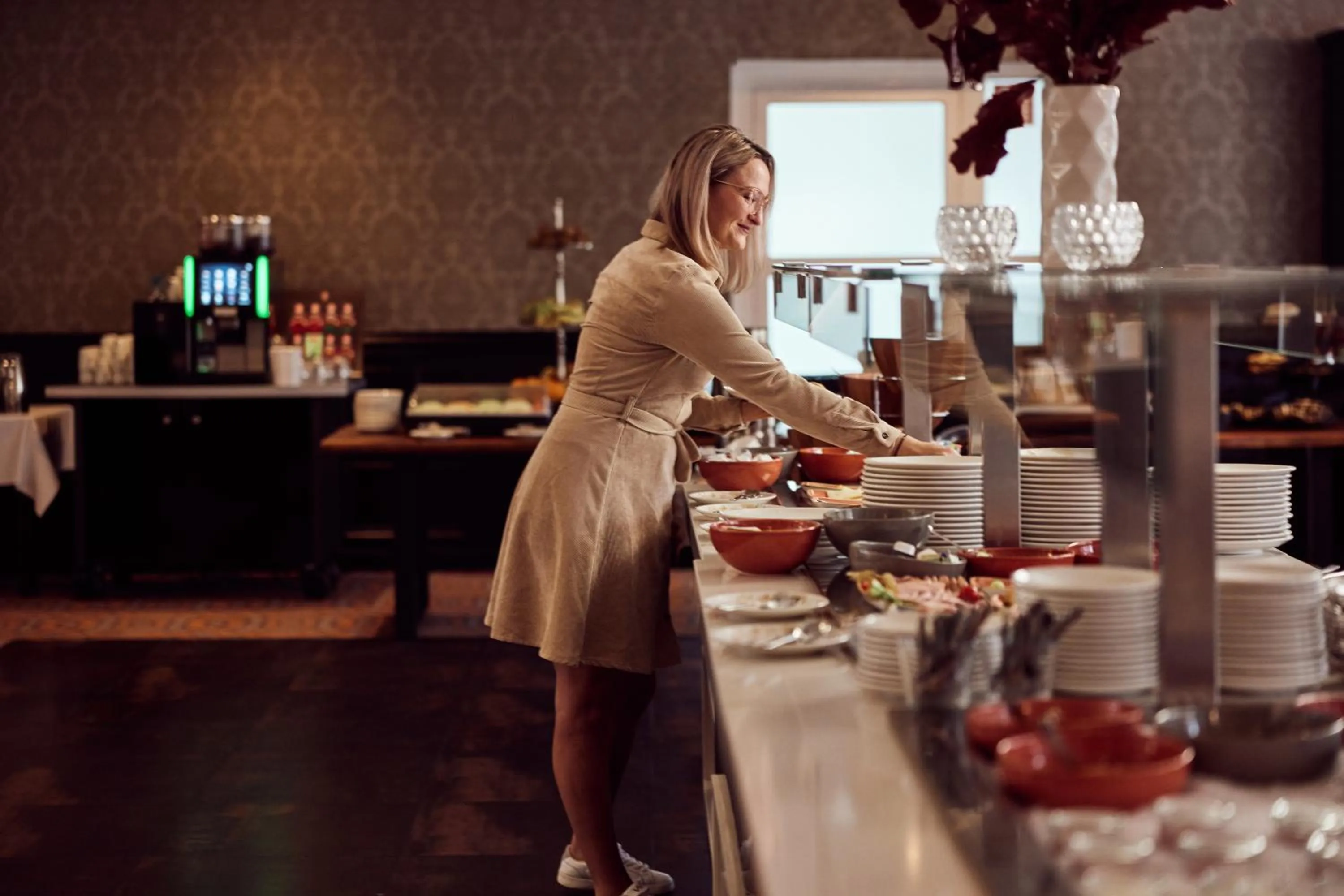 Buffet breakfast in Van der Valk Landhotel Spornitz