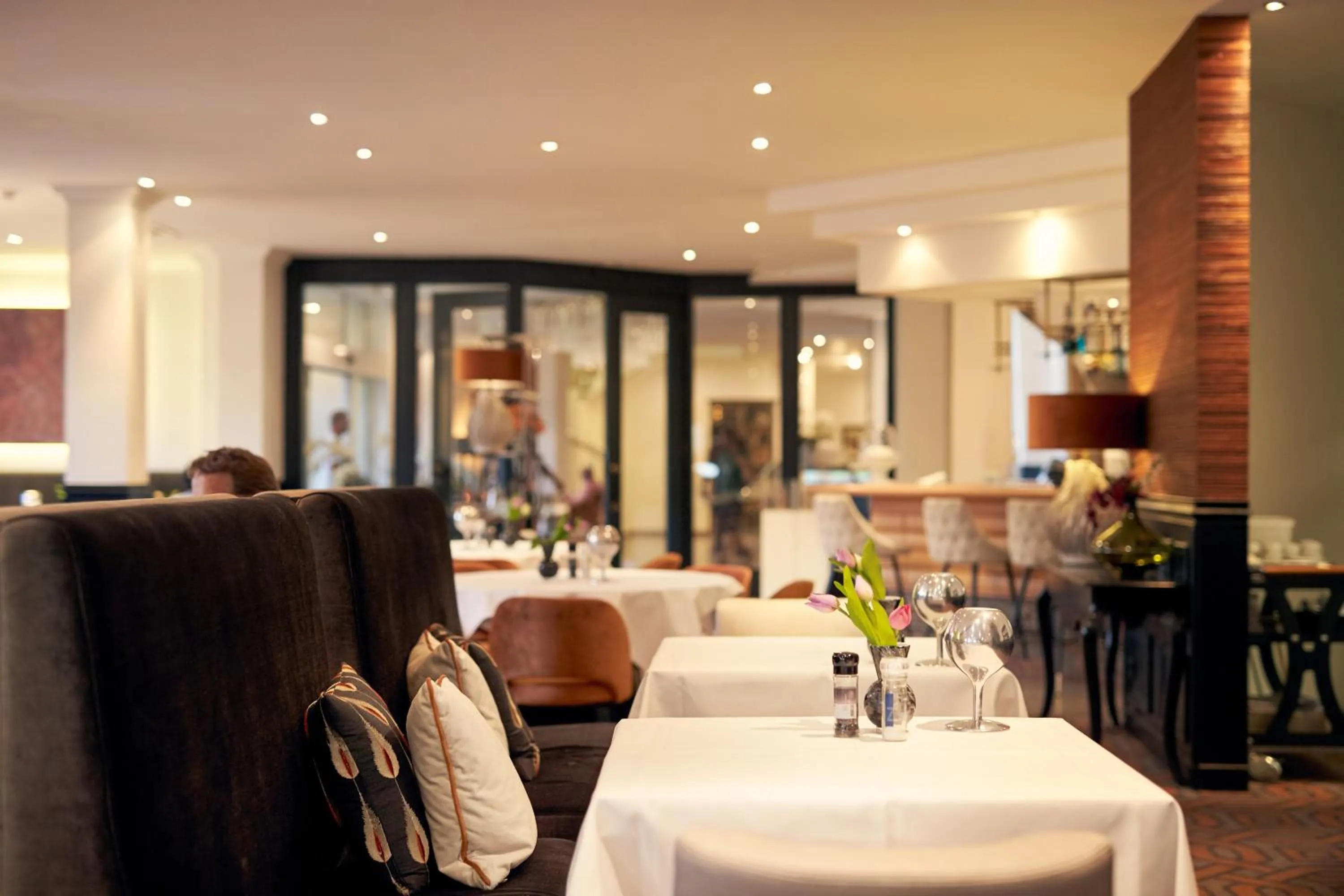 Restaurant/places to eat in Van der Valk Landhotel Spornitz