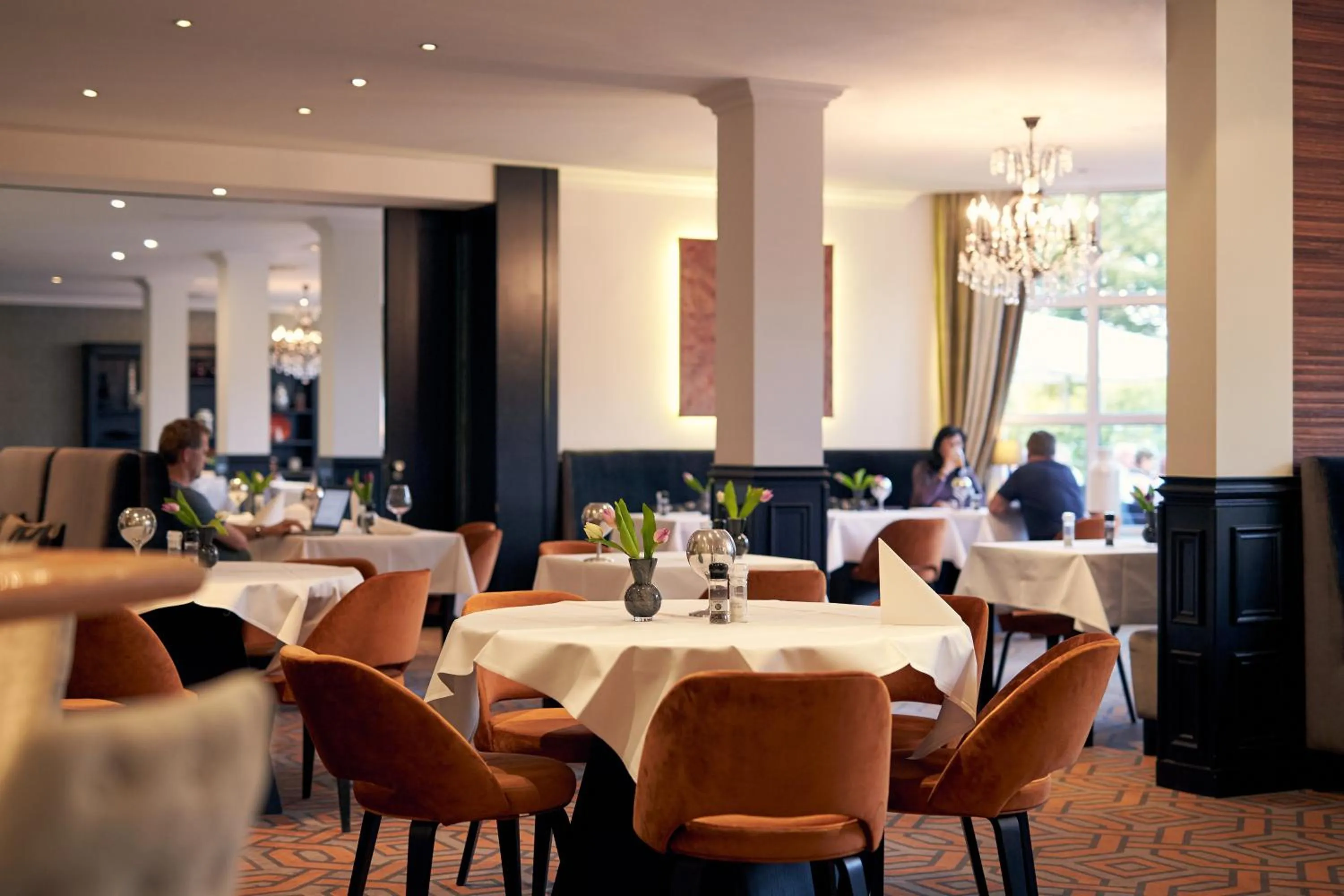 Restaurant/places to eat in Van der Valk Landhotel Spornitz
