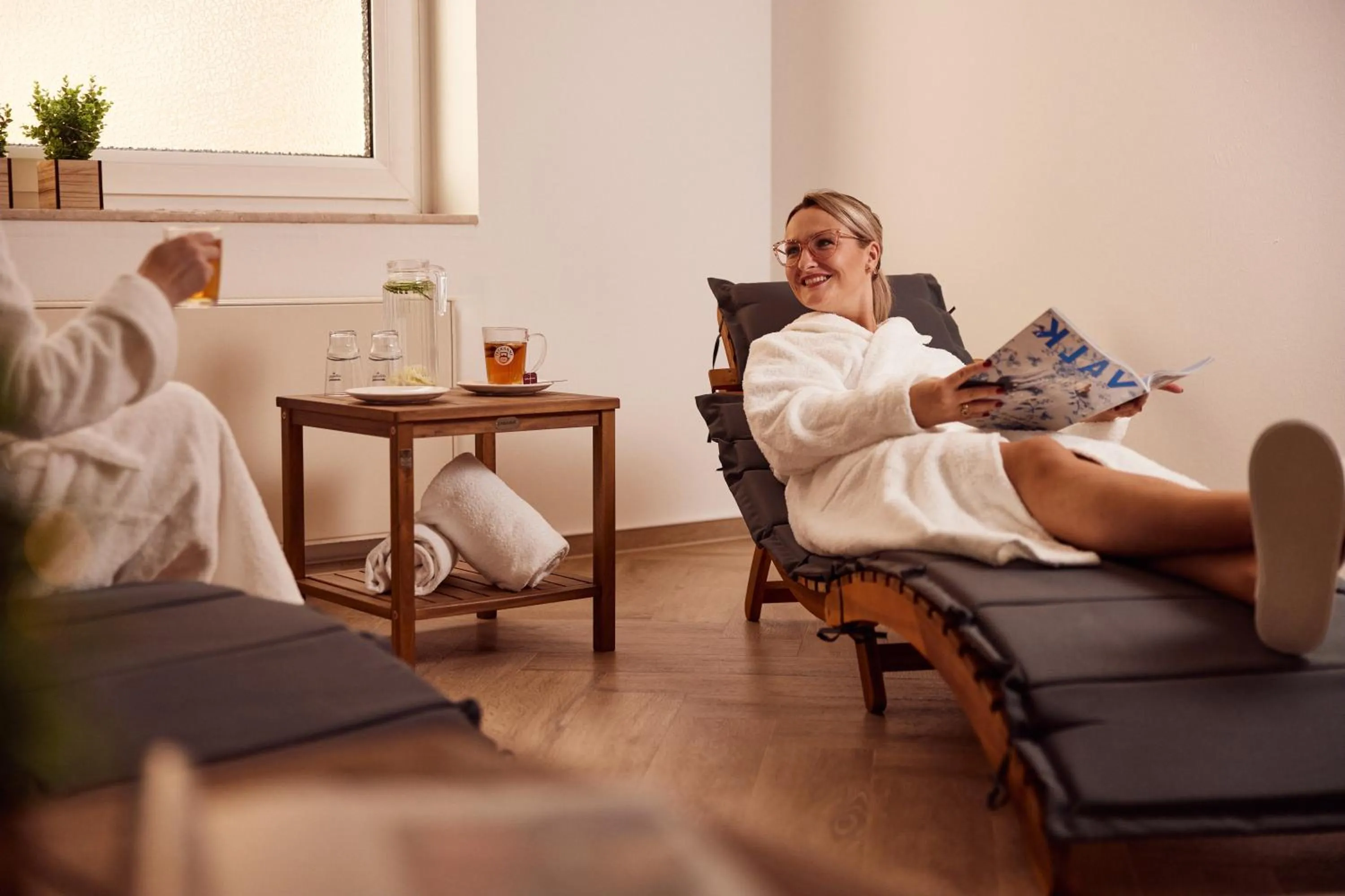 Spa and wellness centre/facilities in Van der Valk Landhotel Spornitz