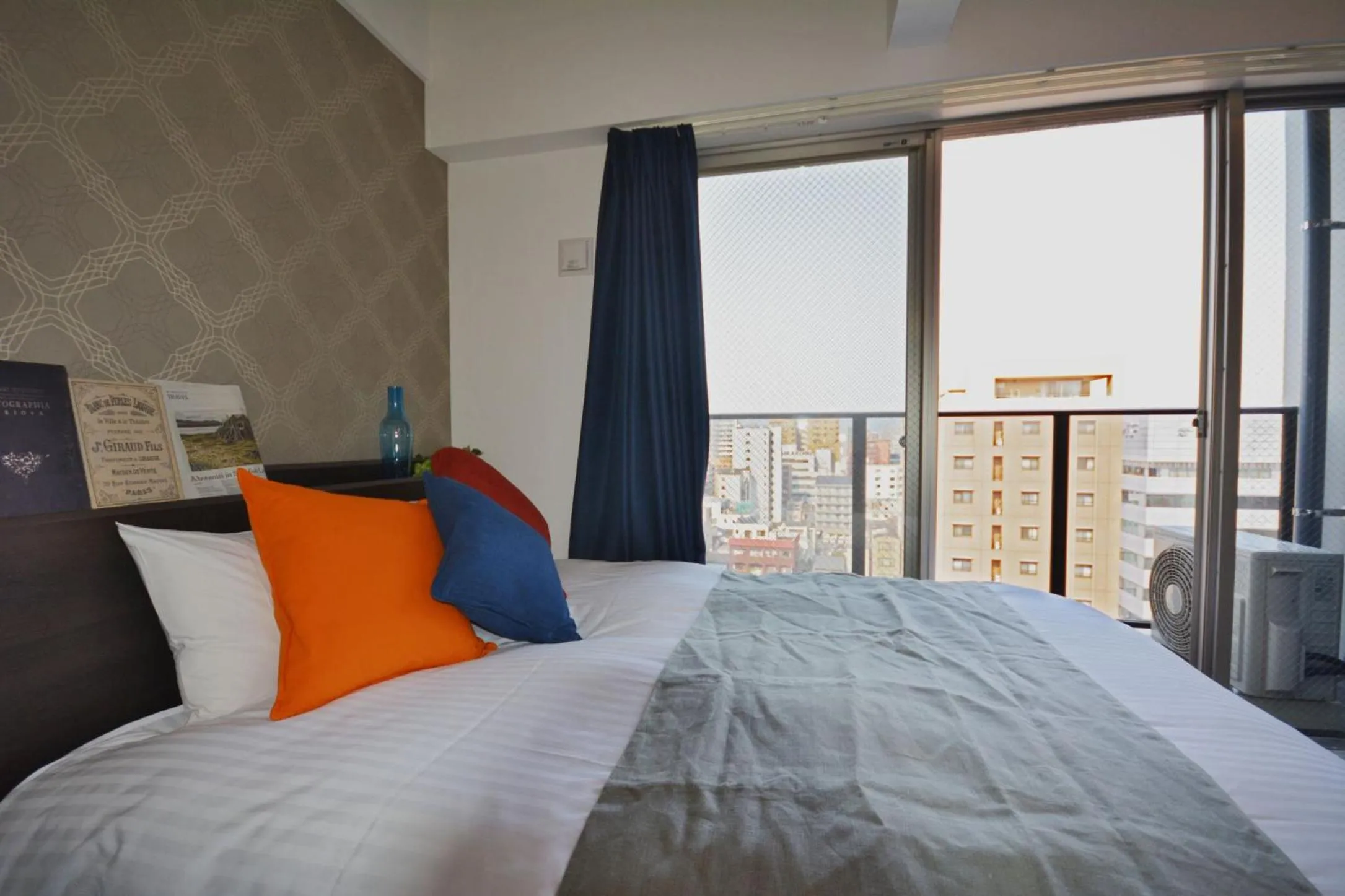 Photo of the whole room, Bed in The Grand Residence Hotel Tenjin