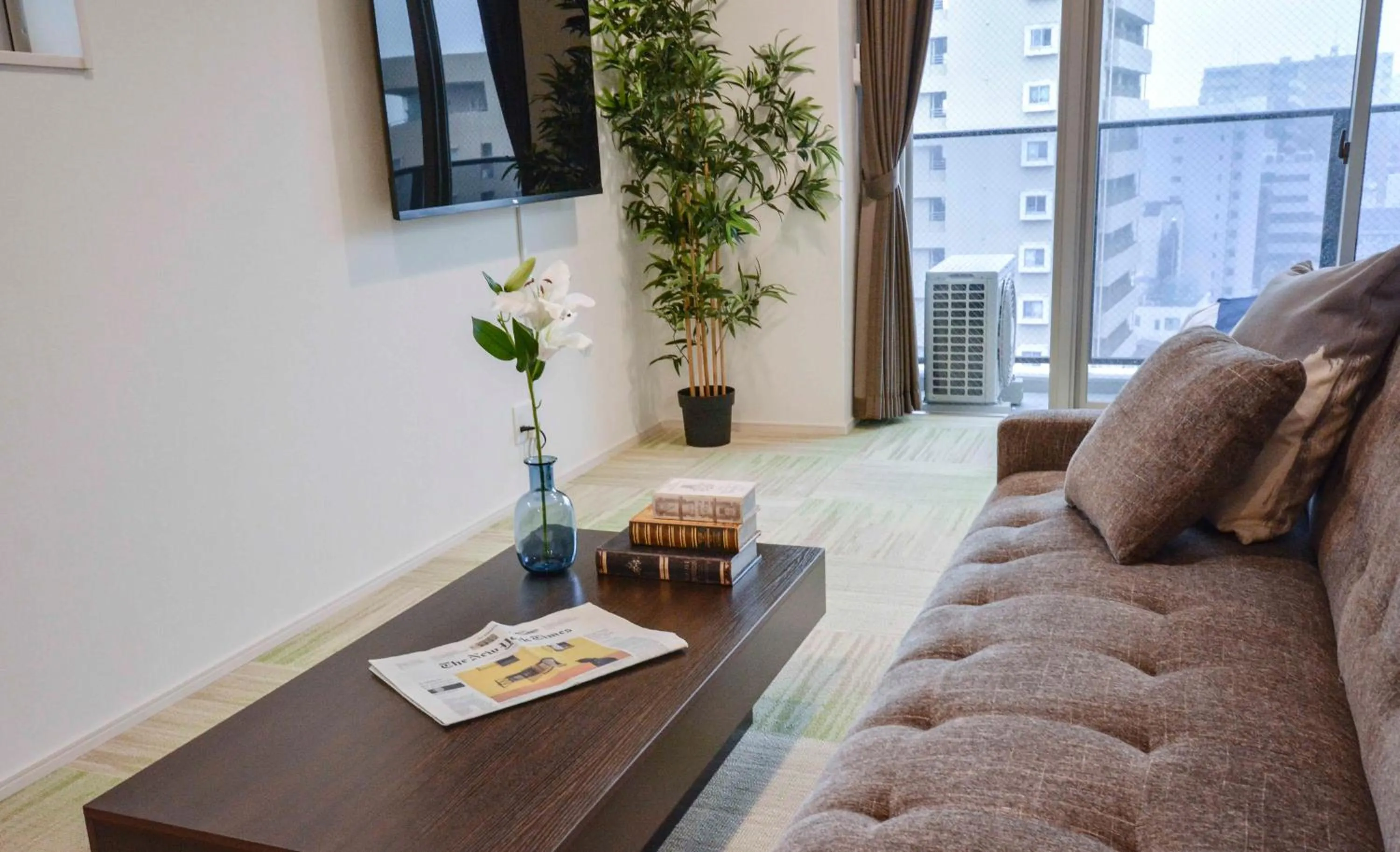Living room in The Grand Residence Hotel Tenjin